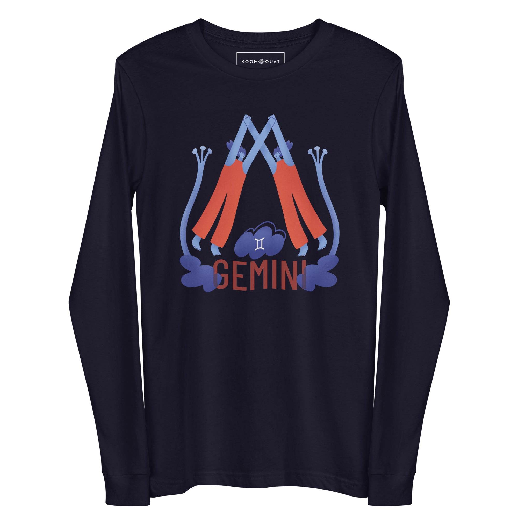 Gemini Unisex Long Sleeve Tee - Raw Edition - 