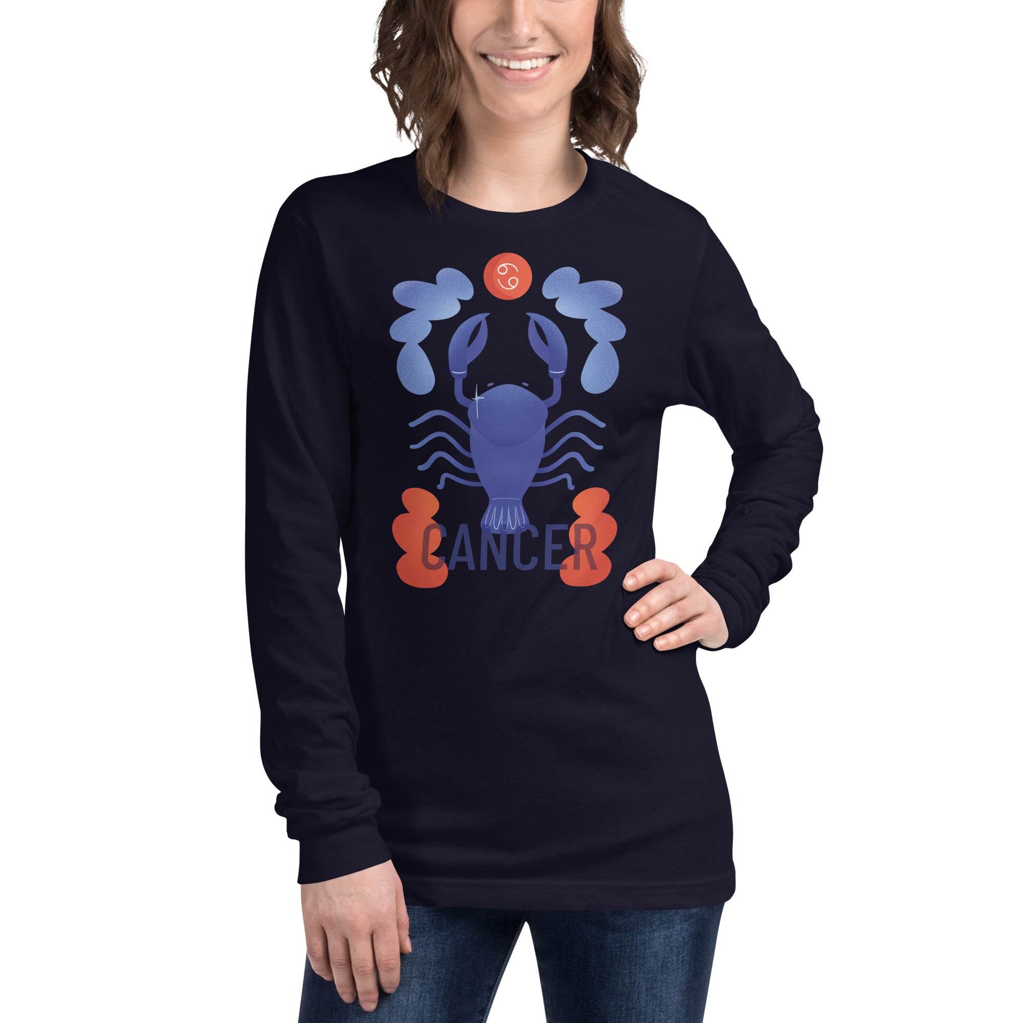 Cancer Unisex Long Sleeve Tee - Raw Edition - 