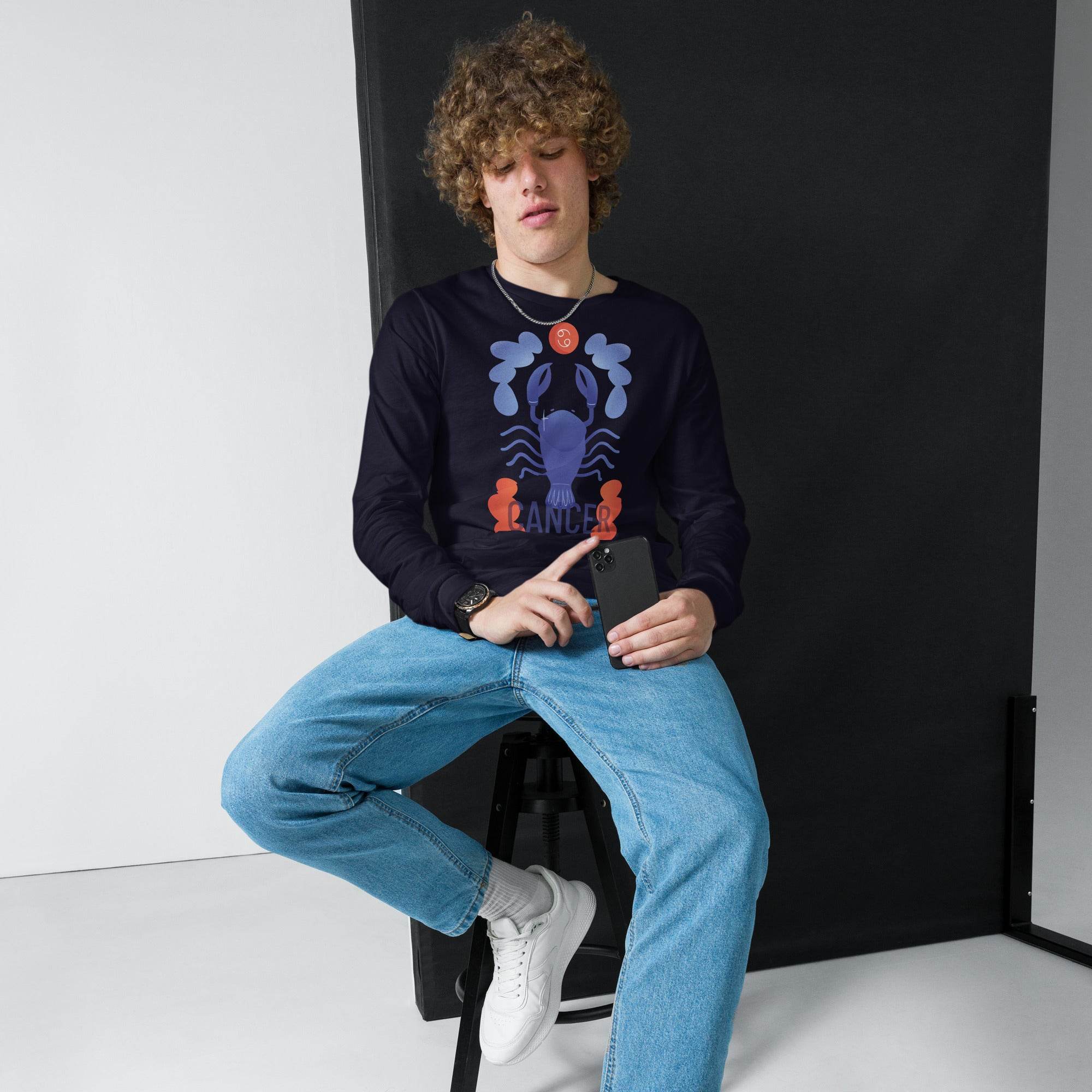 Cancer Unisex Long Sleeve Tee - Raw Edition - 