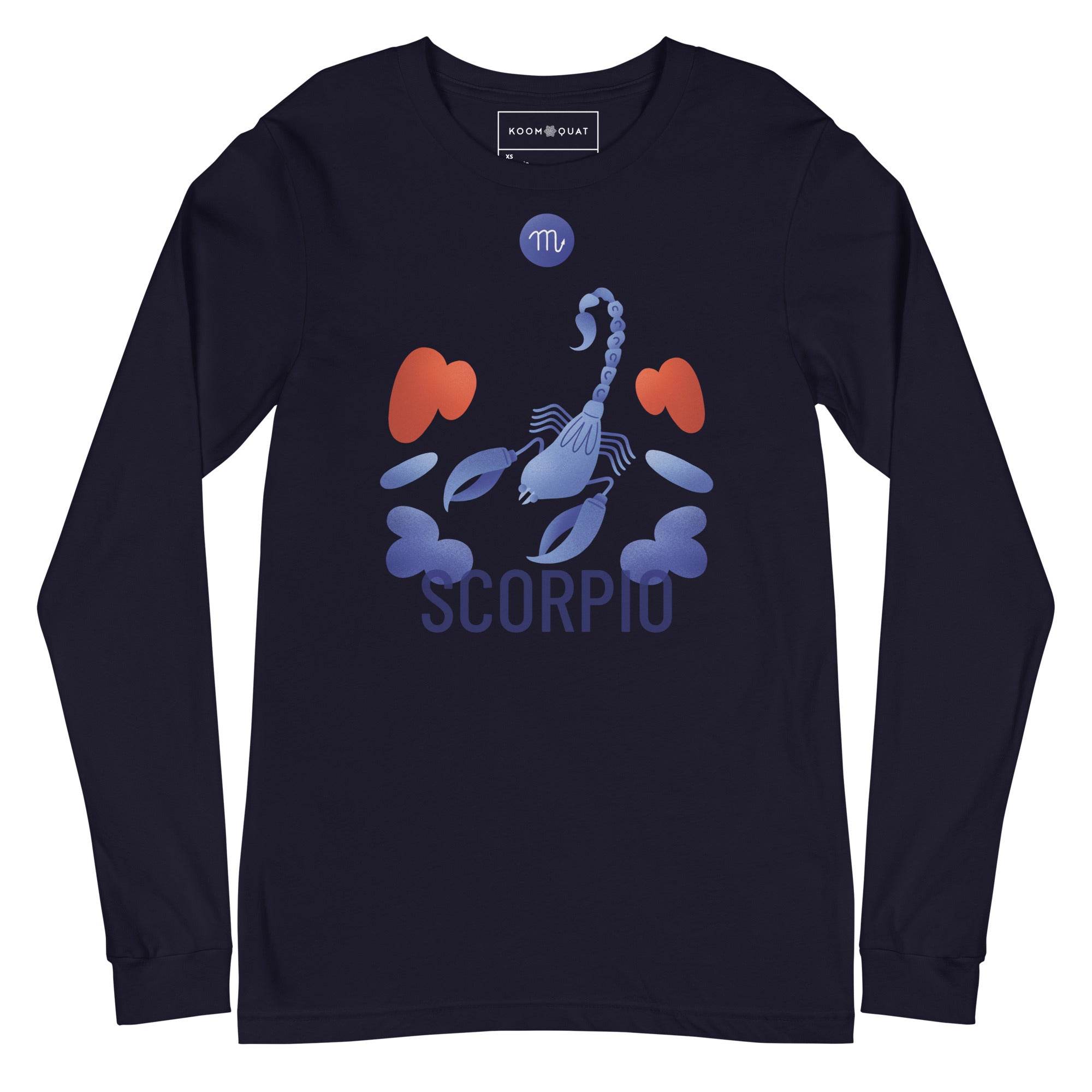 Scorpio Unisex Long Sleeve Tee - Raw Edition - 