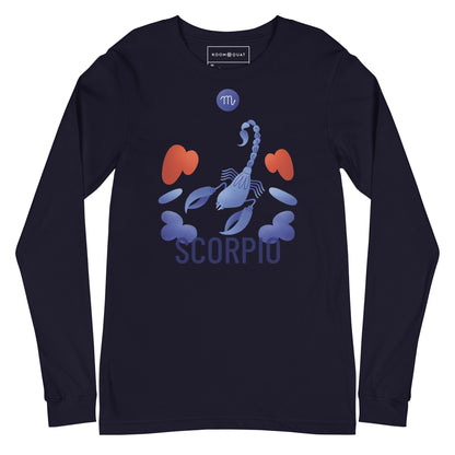 Scorpio Unisex Long Sleeve Tee - Raw Edition