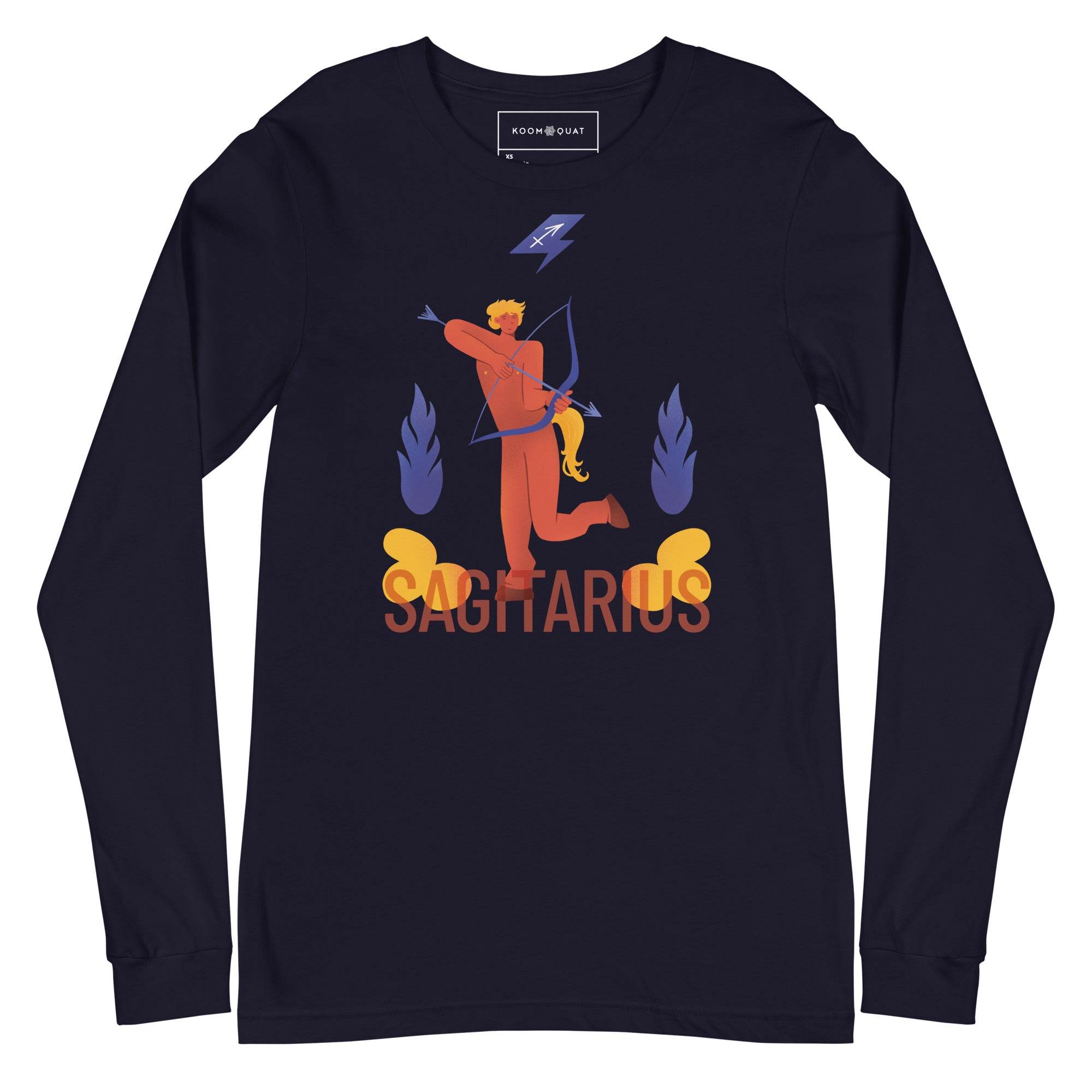 Sagittarius Unisex Long Sleeve Tee - Raw Edition - 