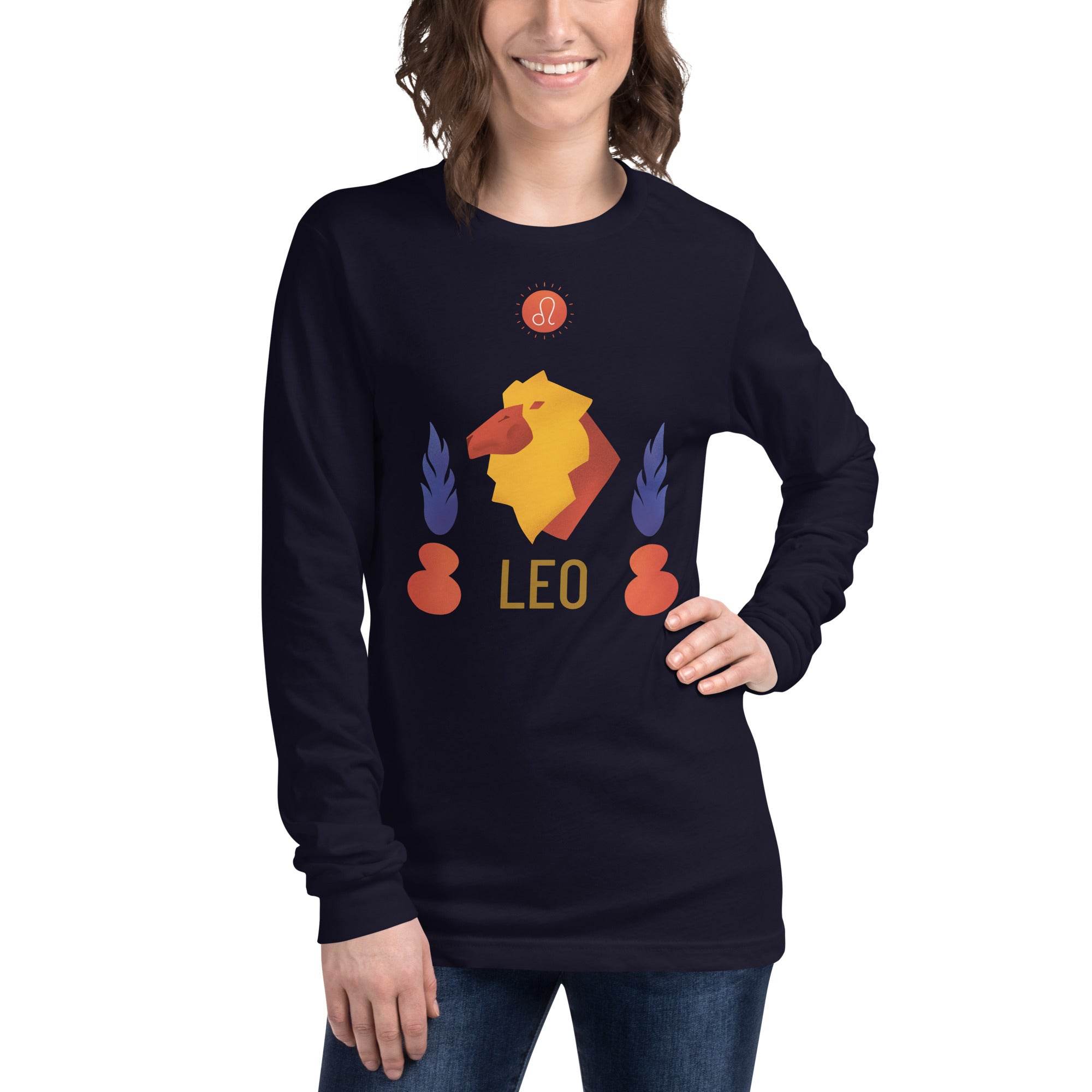 Leo Unisex Long Sleeve Tee - Raw Edition - 