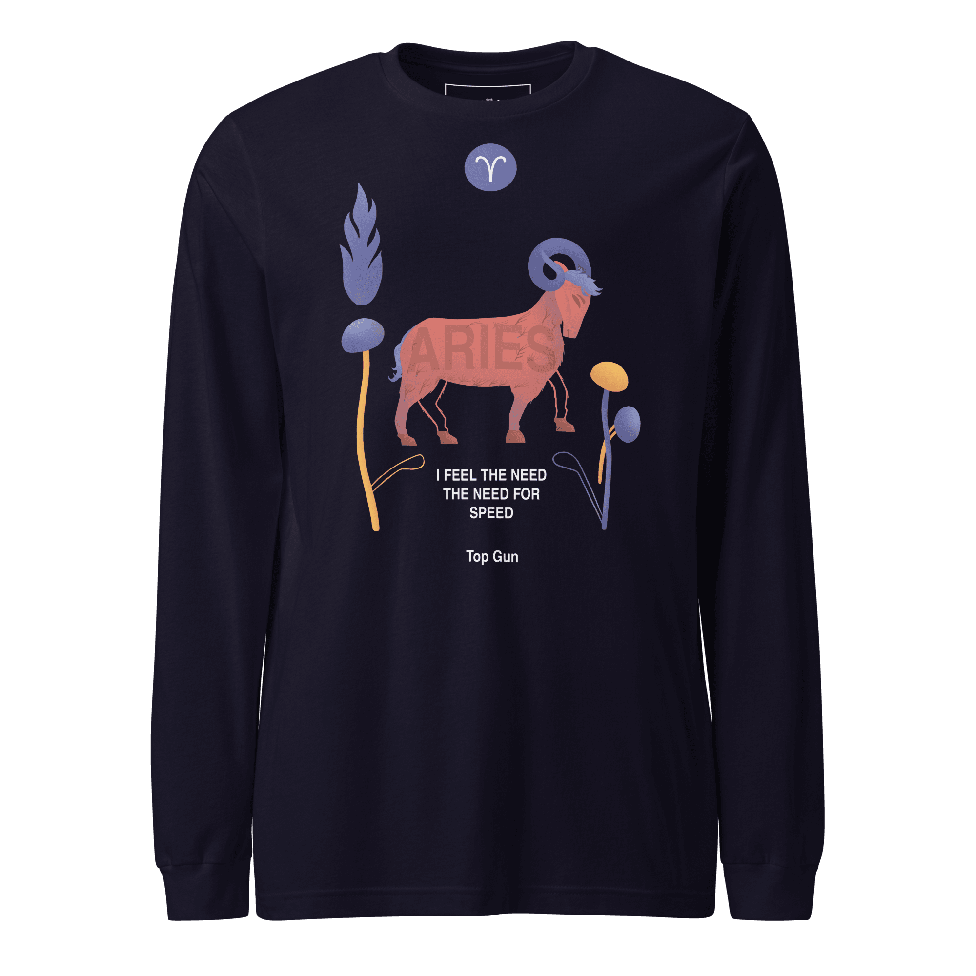 Aries Unisex Long Sleeve Tee Top Gun - Edition - 