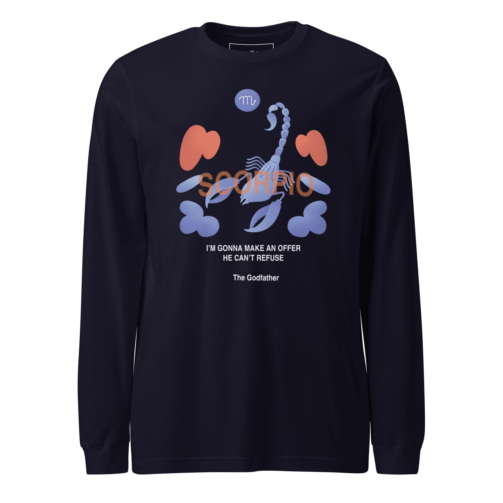Scorpio Unisex Long Sleeve Tee - Godfather B Edition - 