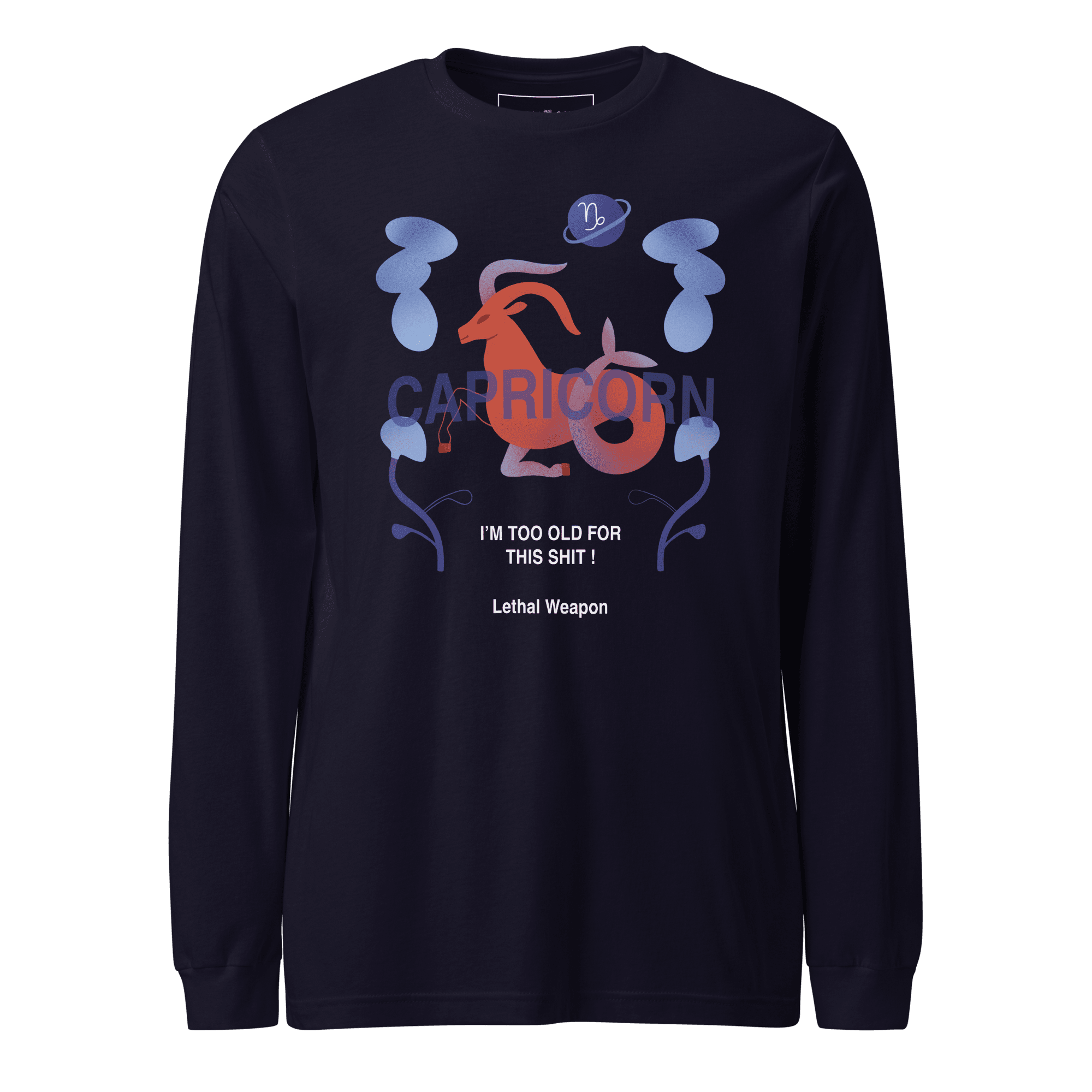 Capricorn Unisex Long Sleeve Tee - Lethal Weapon Edition - 