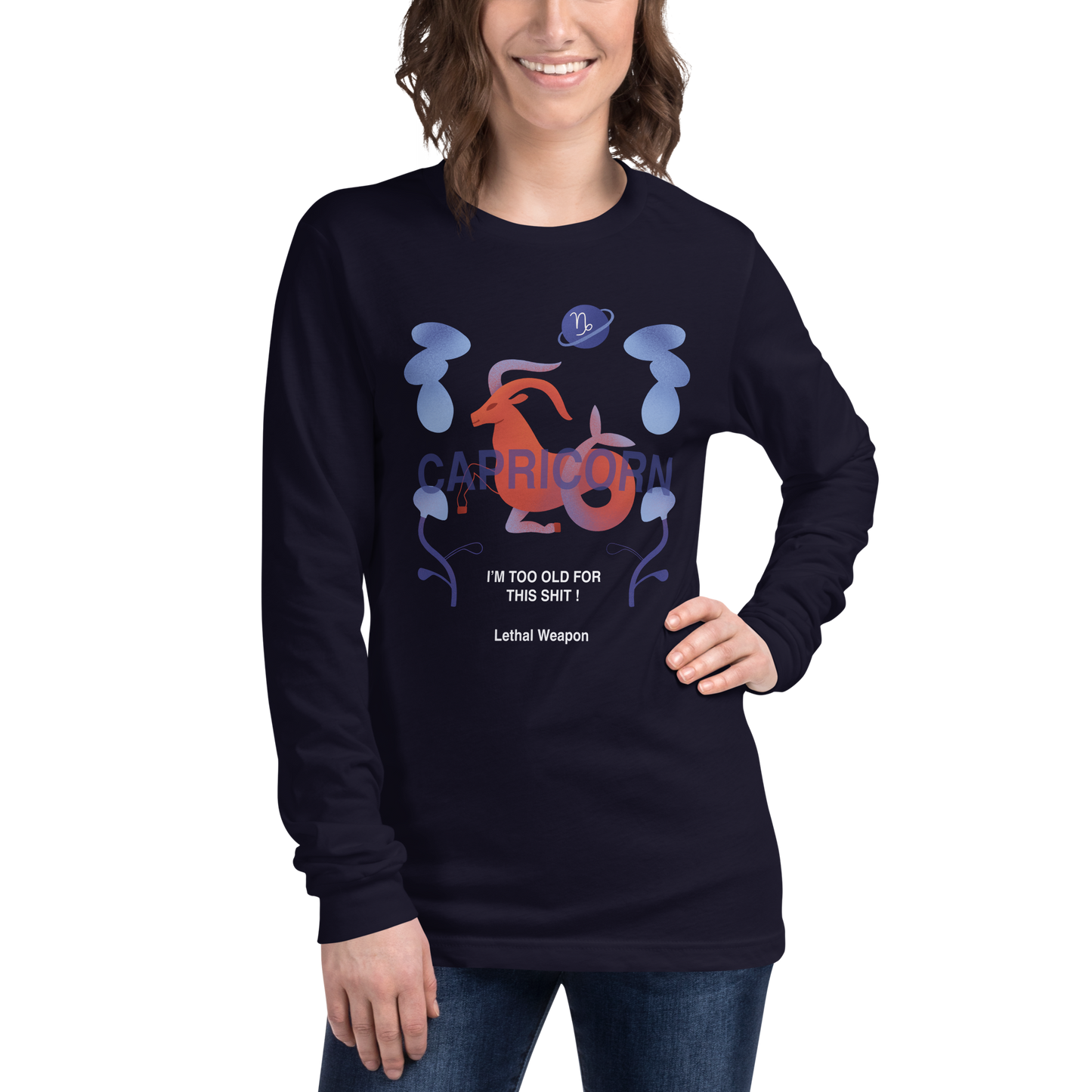 Capricorn Unisex Long Sleeve Tee - Lethal Weapon Edition