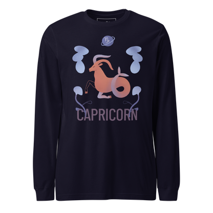 Capricorn Unisex Long Sleeve Tee - Raw Edition