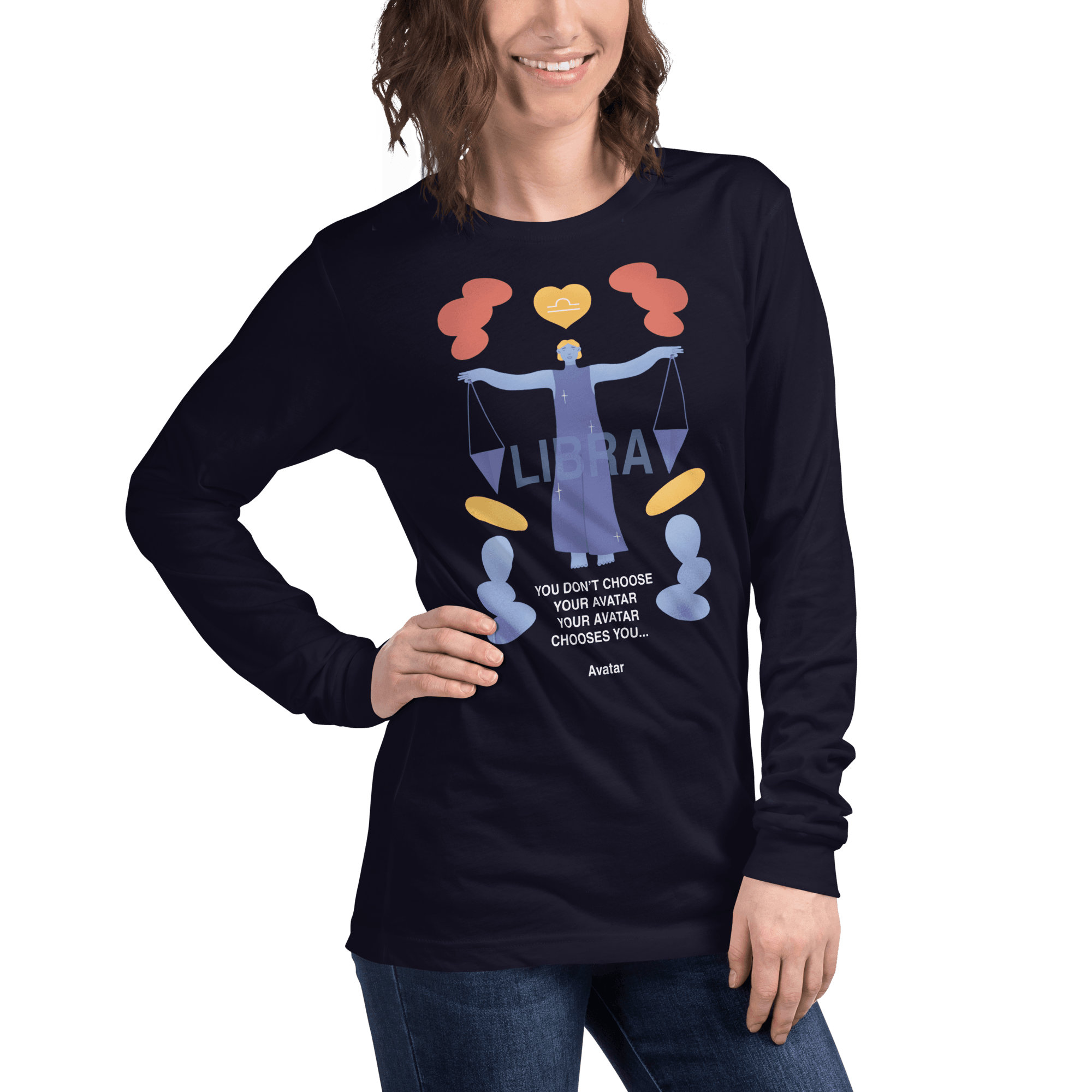 Libra Unisex Long Sleeve Tee - Avatar Edition - 