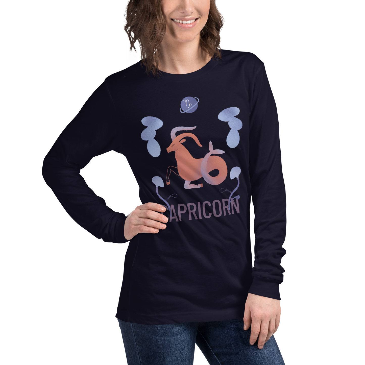 Capricorn Unisex Long Sleeve Tee - Raw Edition