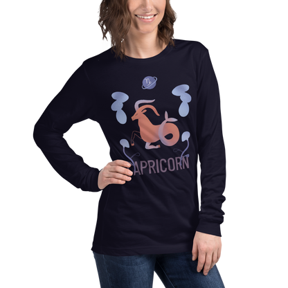 Capricorn Unisex Long Sleeve Tee - Raw Edition