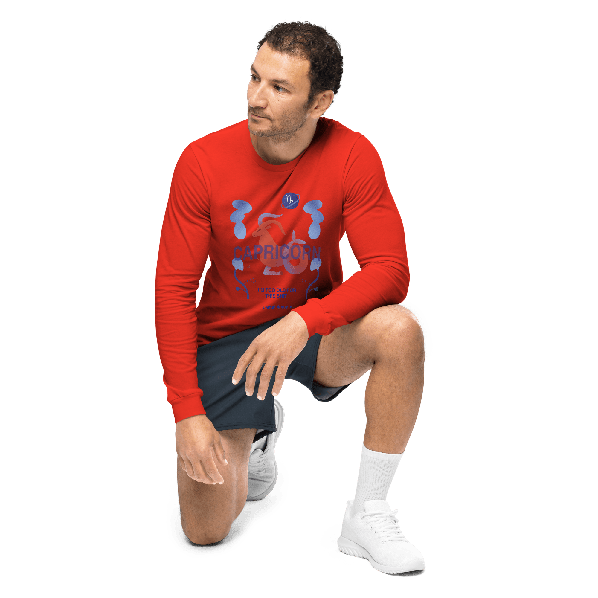 Capricorn Unisex Long Sleeve Tee - Lethal Weapon Edition - 