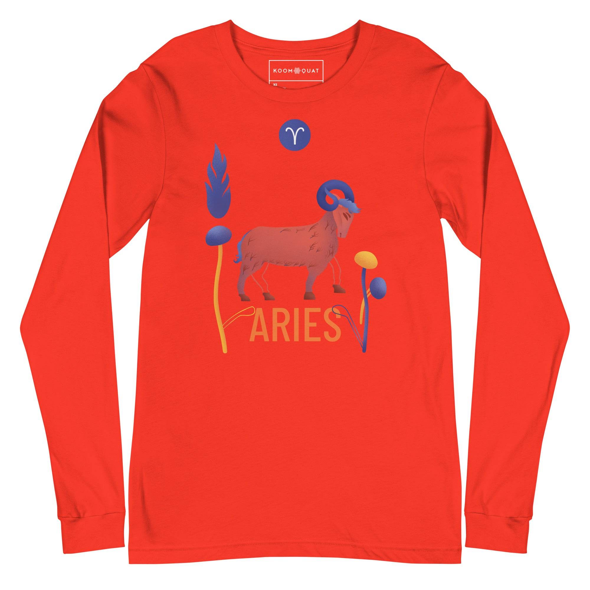 Aries Unisex Long Sleeve Tee Raw - 