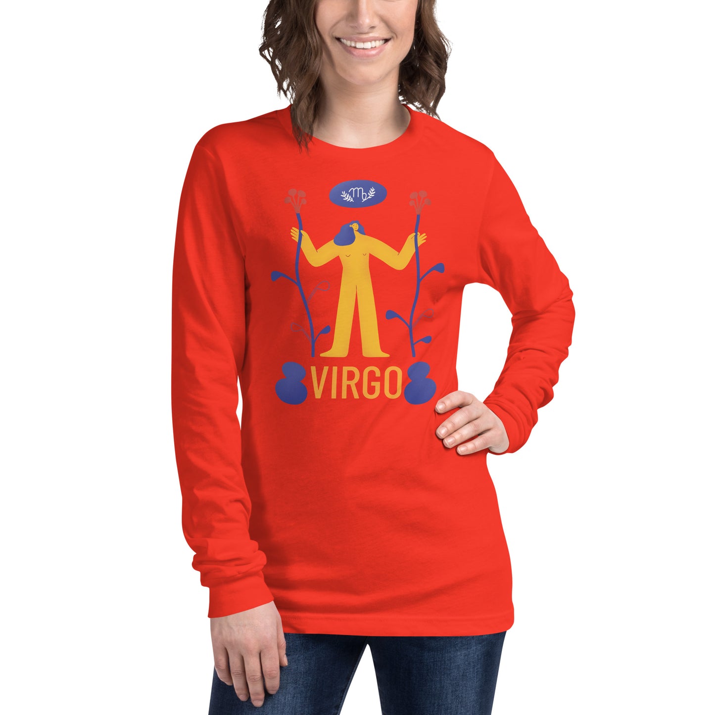 Virgo Unisex Long Sleeve Tee - Raw Edition