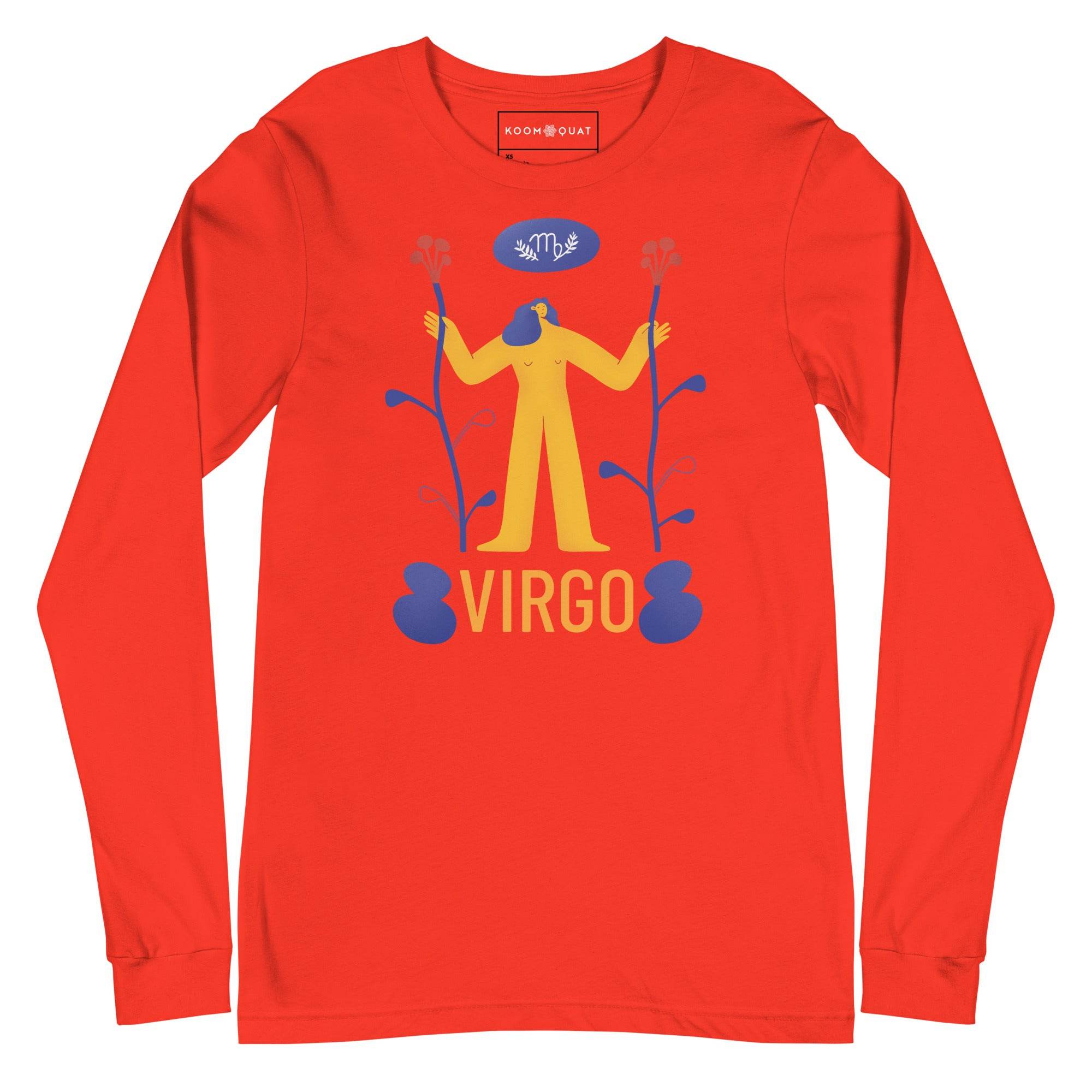 Virgo Unisex Long Sleeve Tee - Raw Edition - 