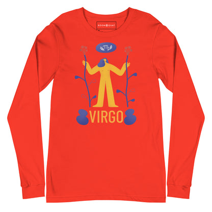 Virgo Unisex Long Sleeve Tee - Raw Edition