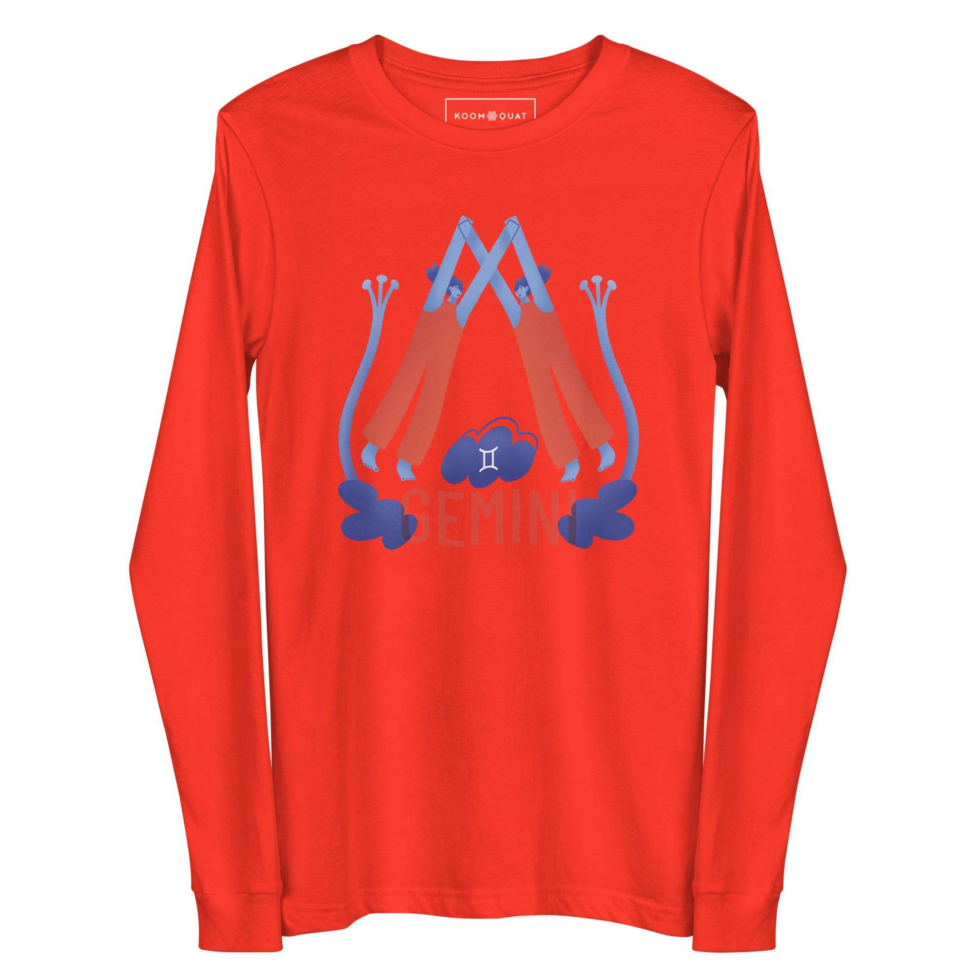 Gemini Unisex Long Sleeve Tee - Raw Edition - 