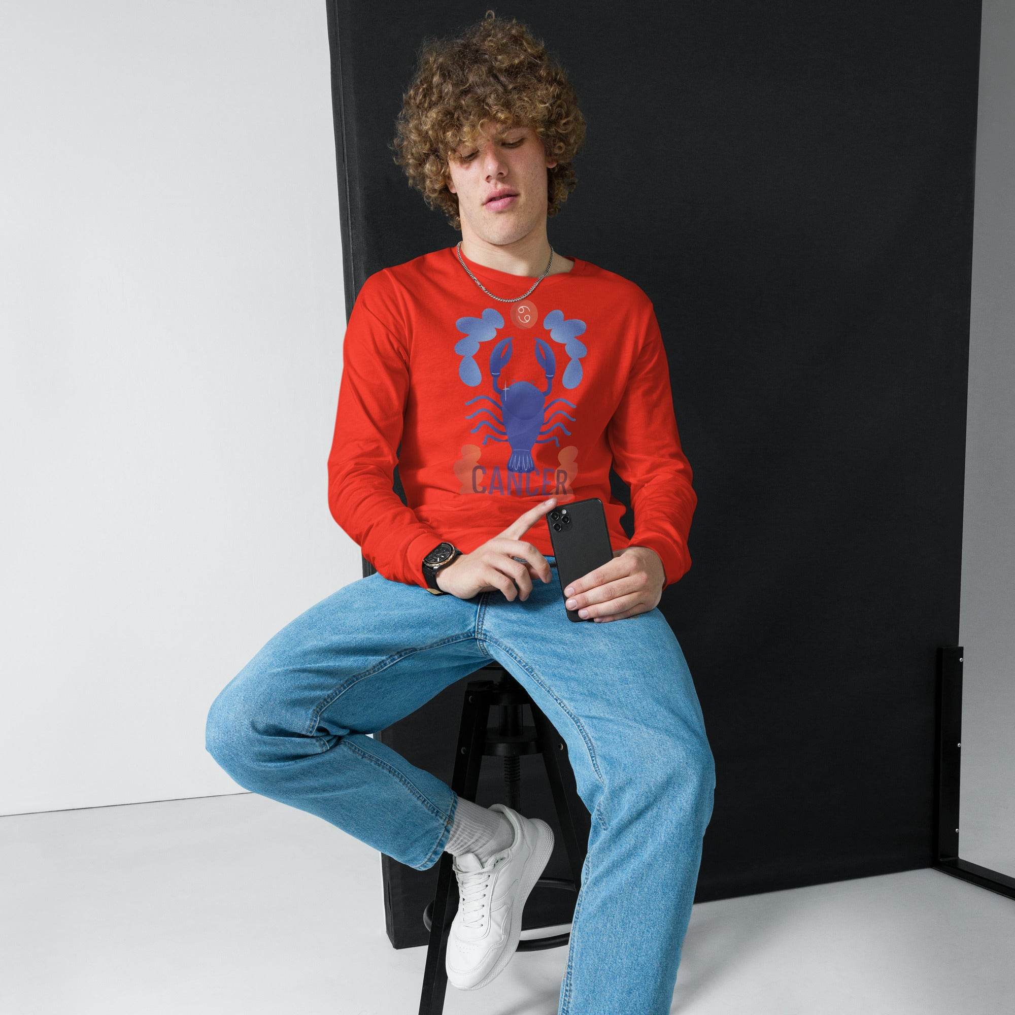 Cancer Unisex Long Sleeve Tee - Raw Edition - 
