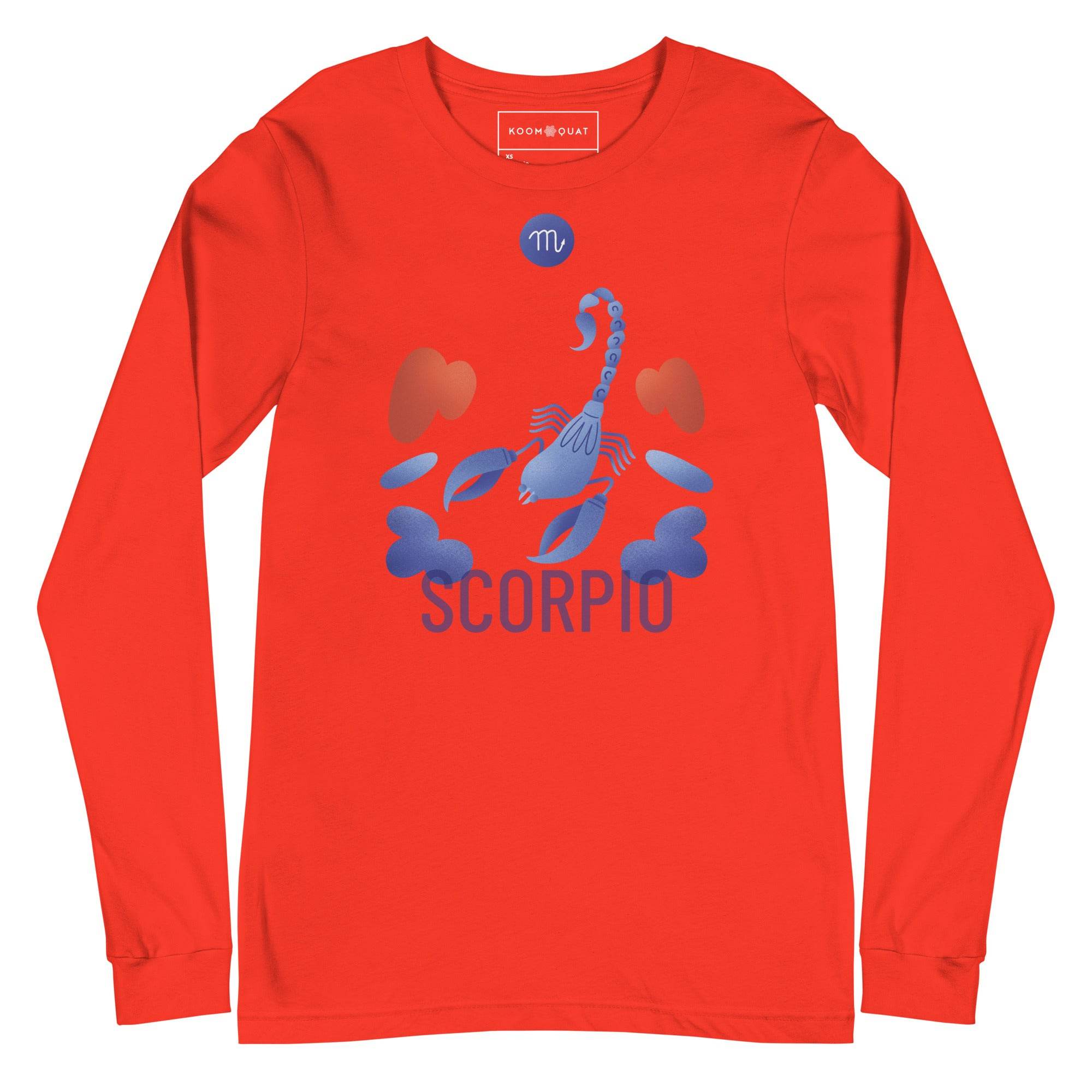 Scorpio Unisex Long Sleeve Tee - Raw Edition - 