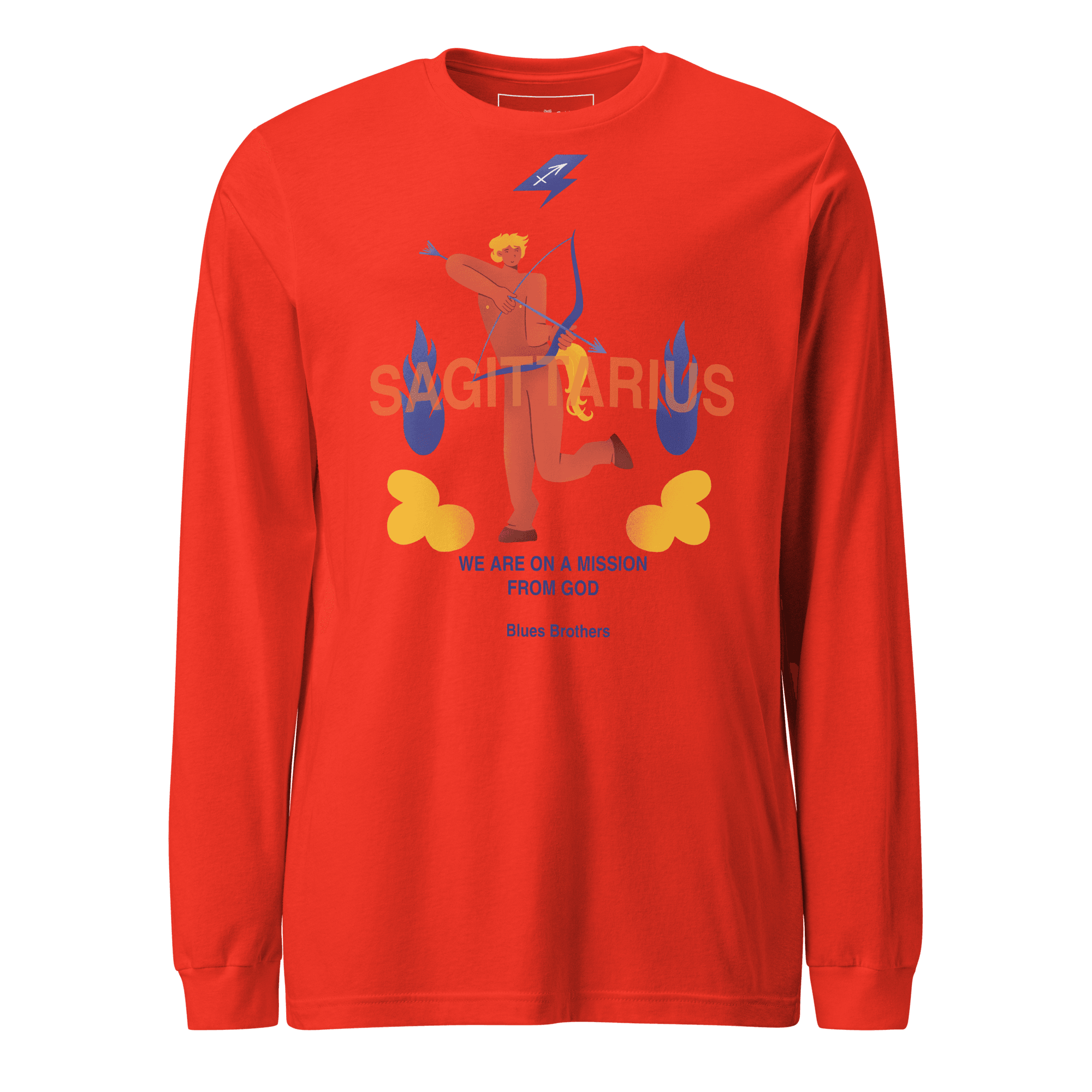 Sagittarius Unisex Long Sleeve Tee - The Blues Brothers Edition - 
