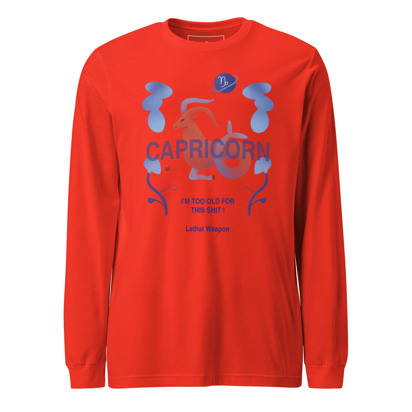 Capricorn Unisex Long Sleeve Tee - Lethal Weapon Edition