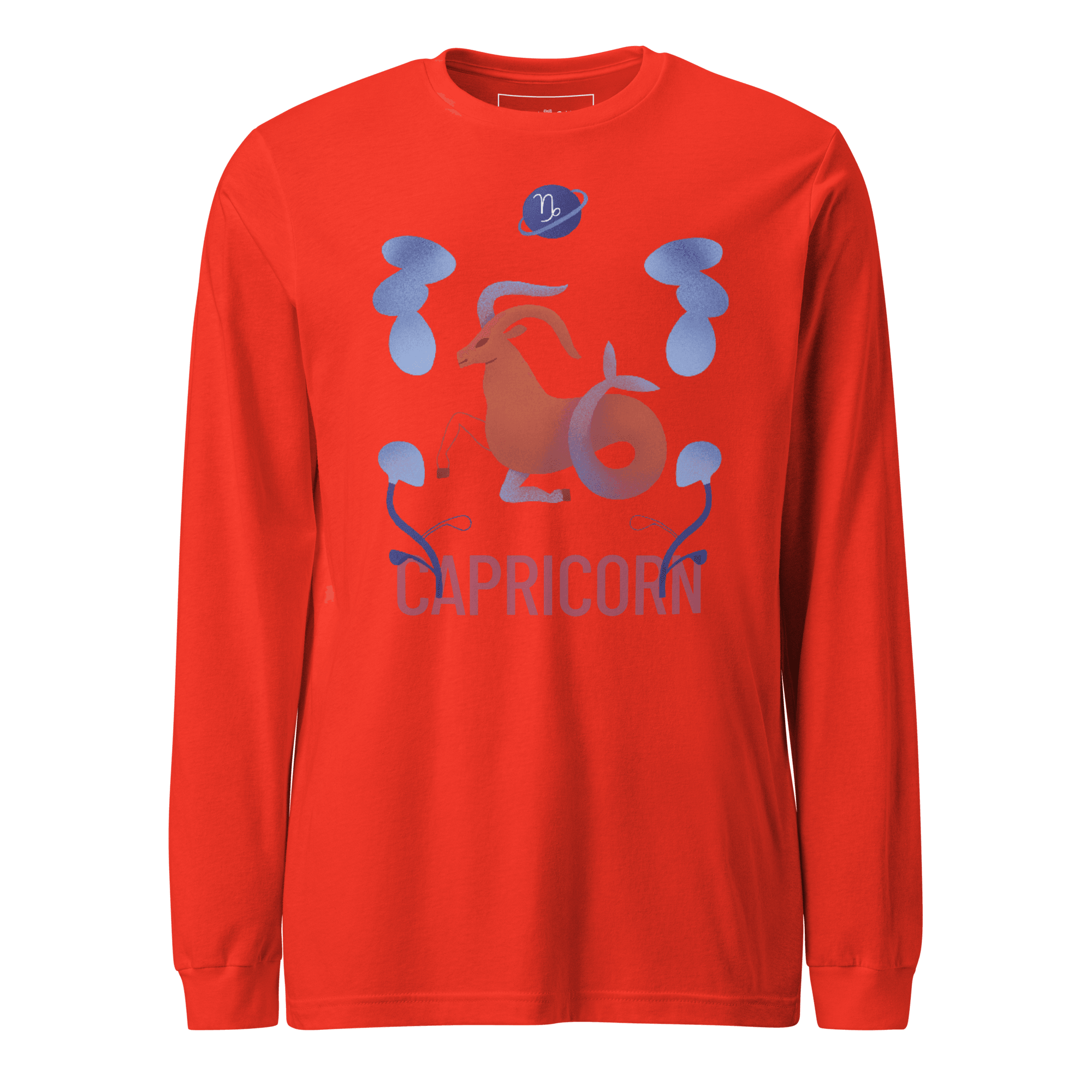 Capricorn Unisex Long Sleeve Tee - Raw Edition - 