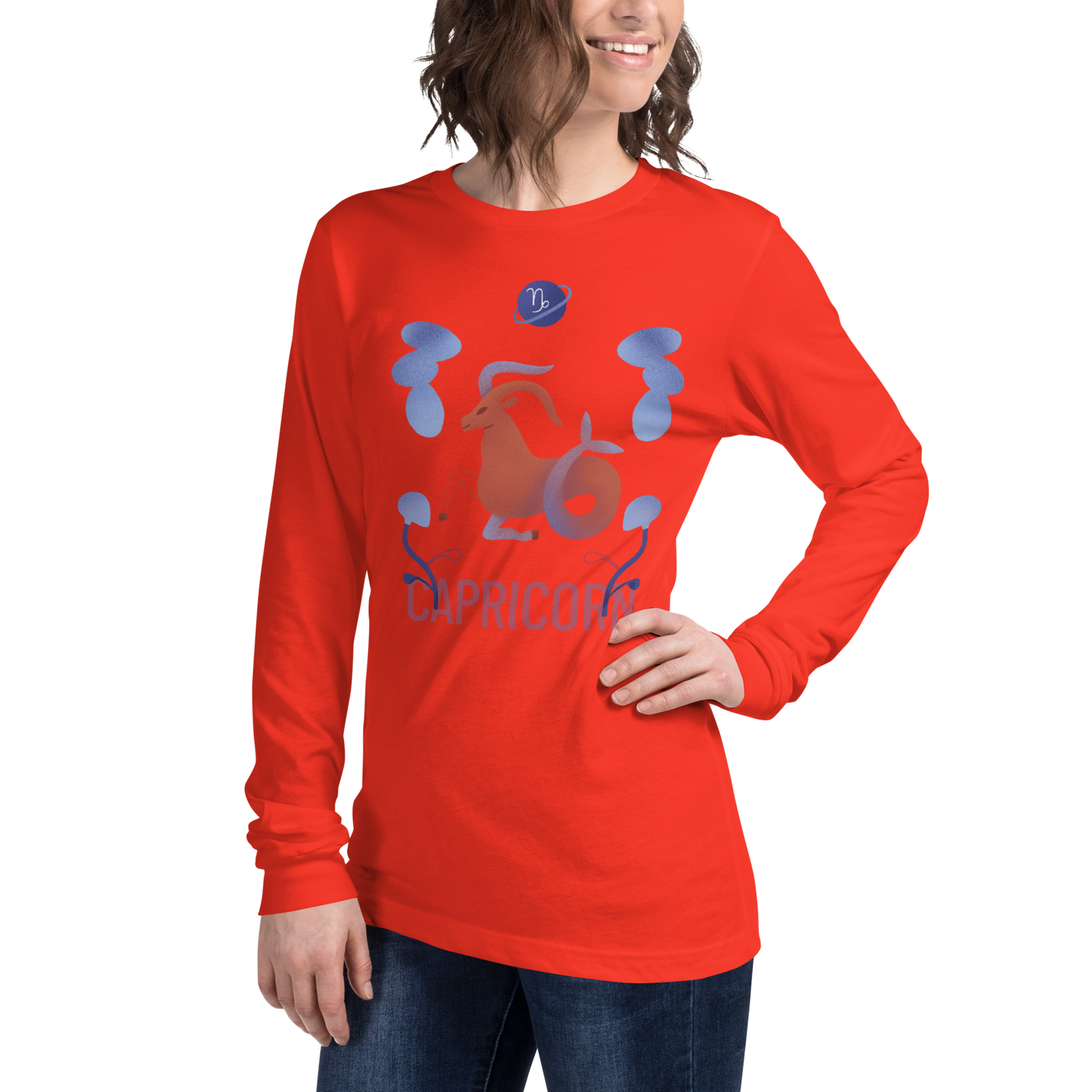 Capricorn Unisex Long Sleeve Tee - Raw Edition