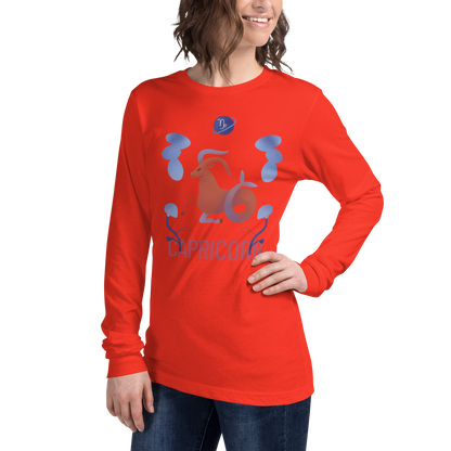 Capricorn Unisex Long Sleeve Tee - Raw Edition