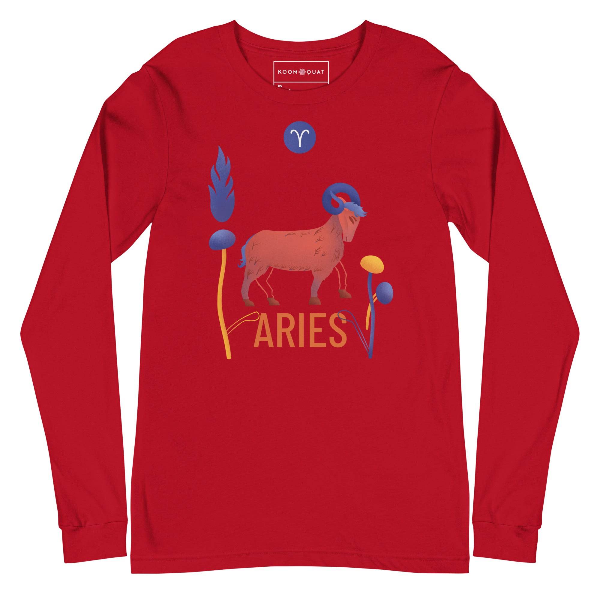 Aries Unisex Long Sleeve Tee Raw - 