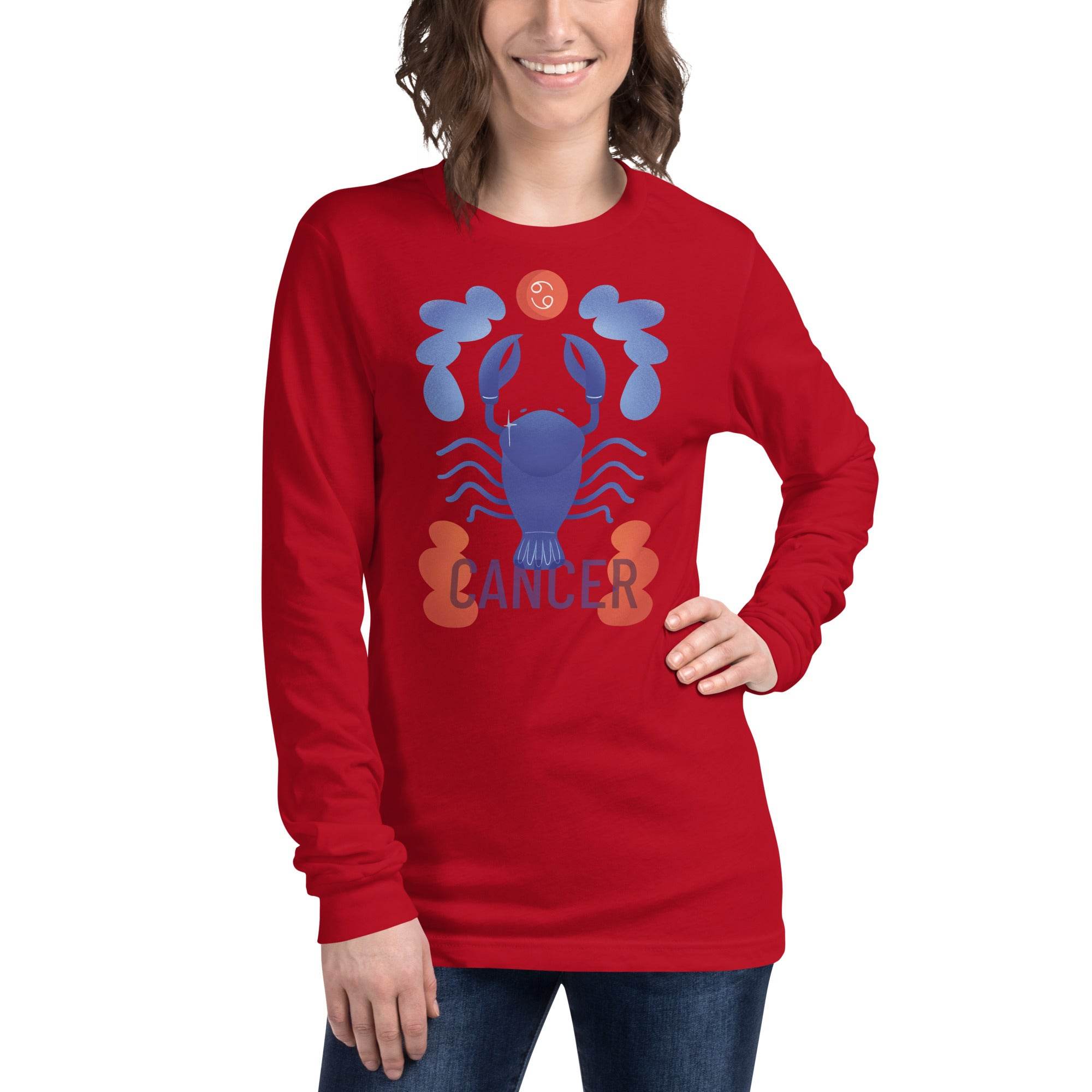 Cancer Unisex Long Sleeve Tee - Raw Edition - 