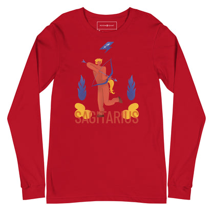 Sagittarius Unisex Long Sleeve Tee - Raw Edition