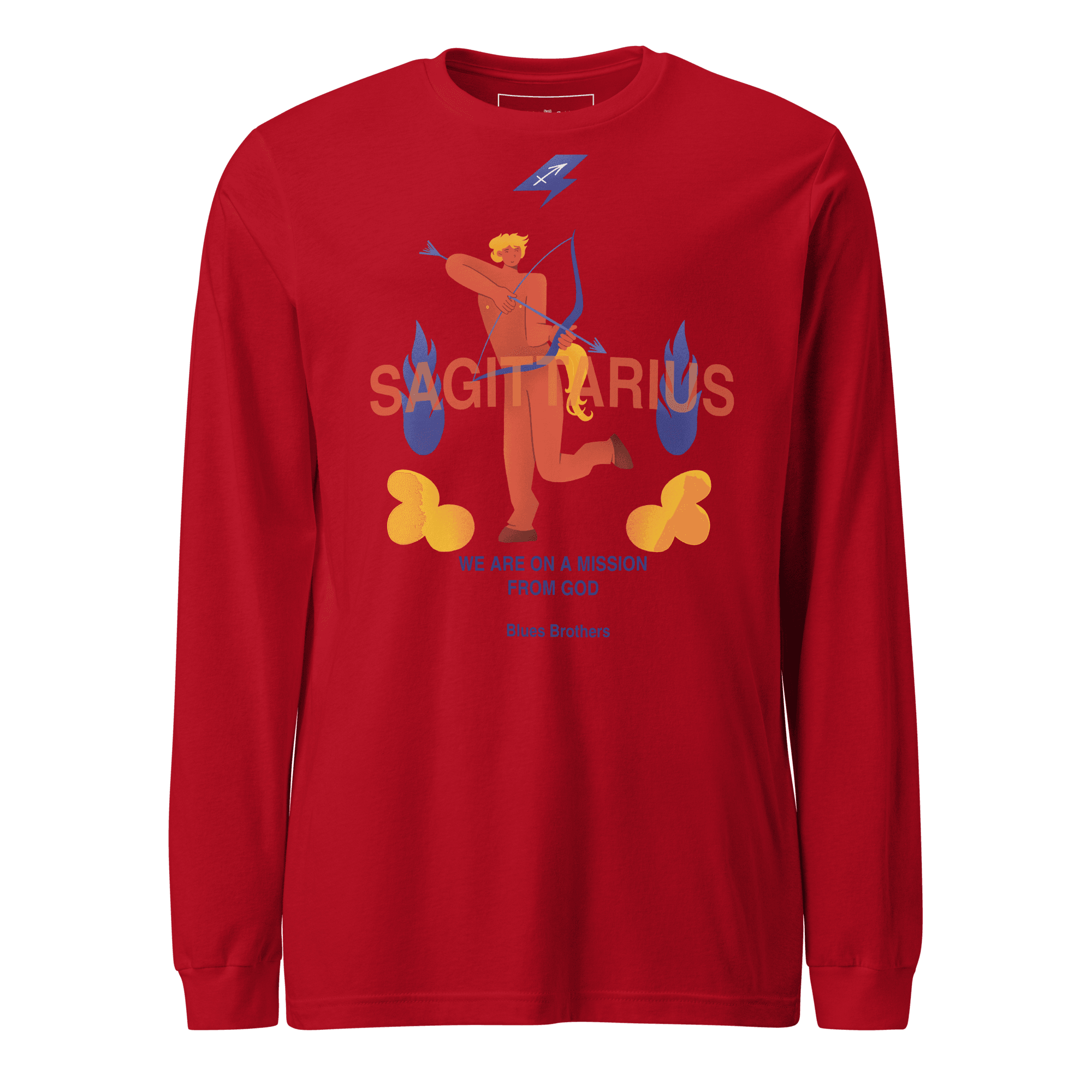 Sagittarius Unisex Long Sleeve Tee - The Blues Brothers Edition - 