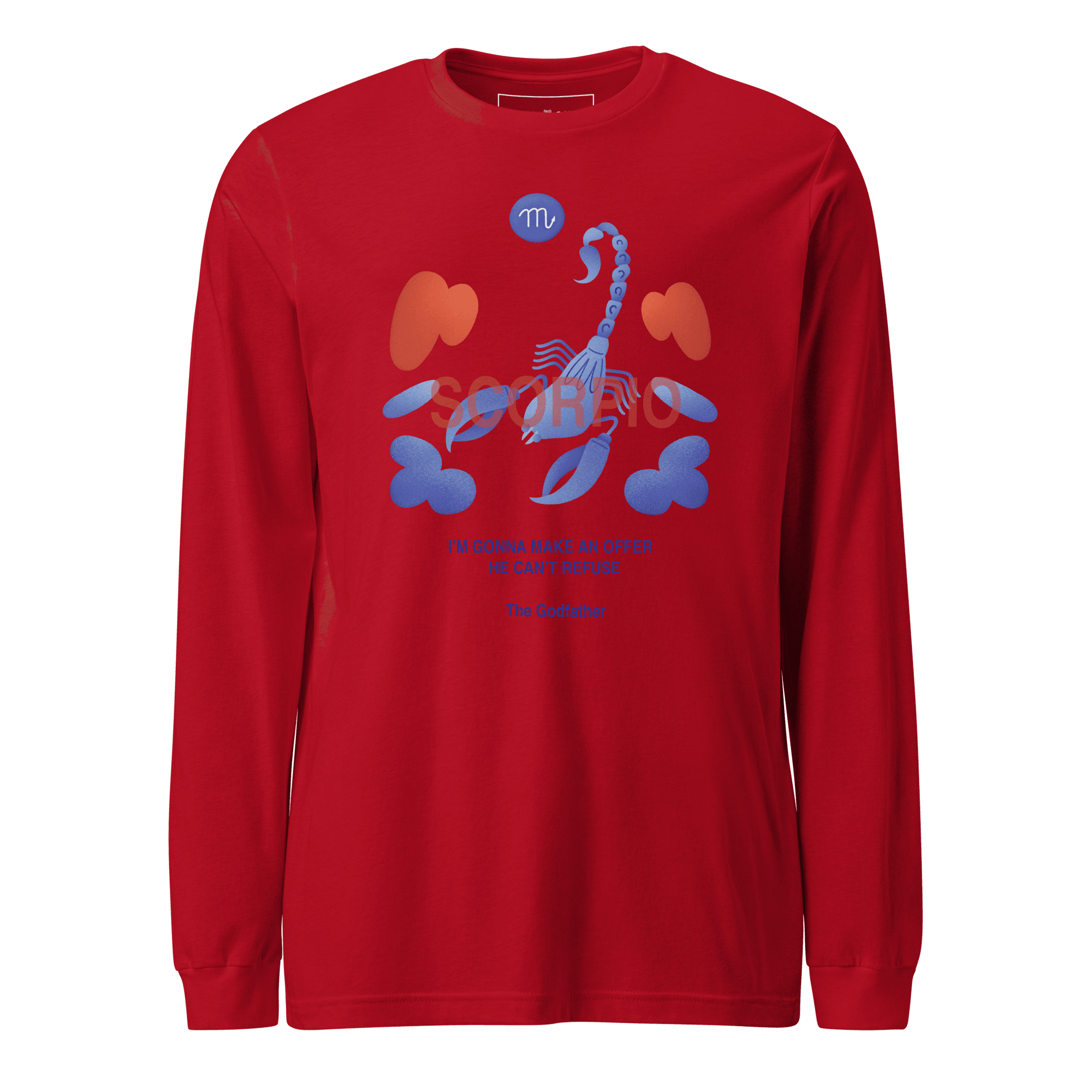 Scorpio Unisex Long Sleeve Tee - Godfather B Edition - 