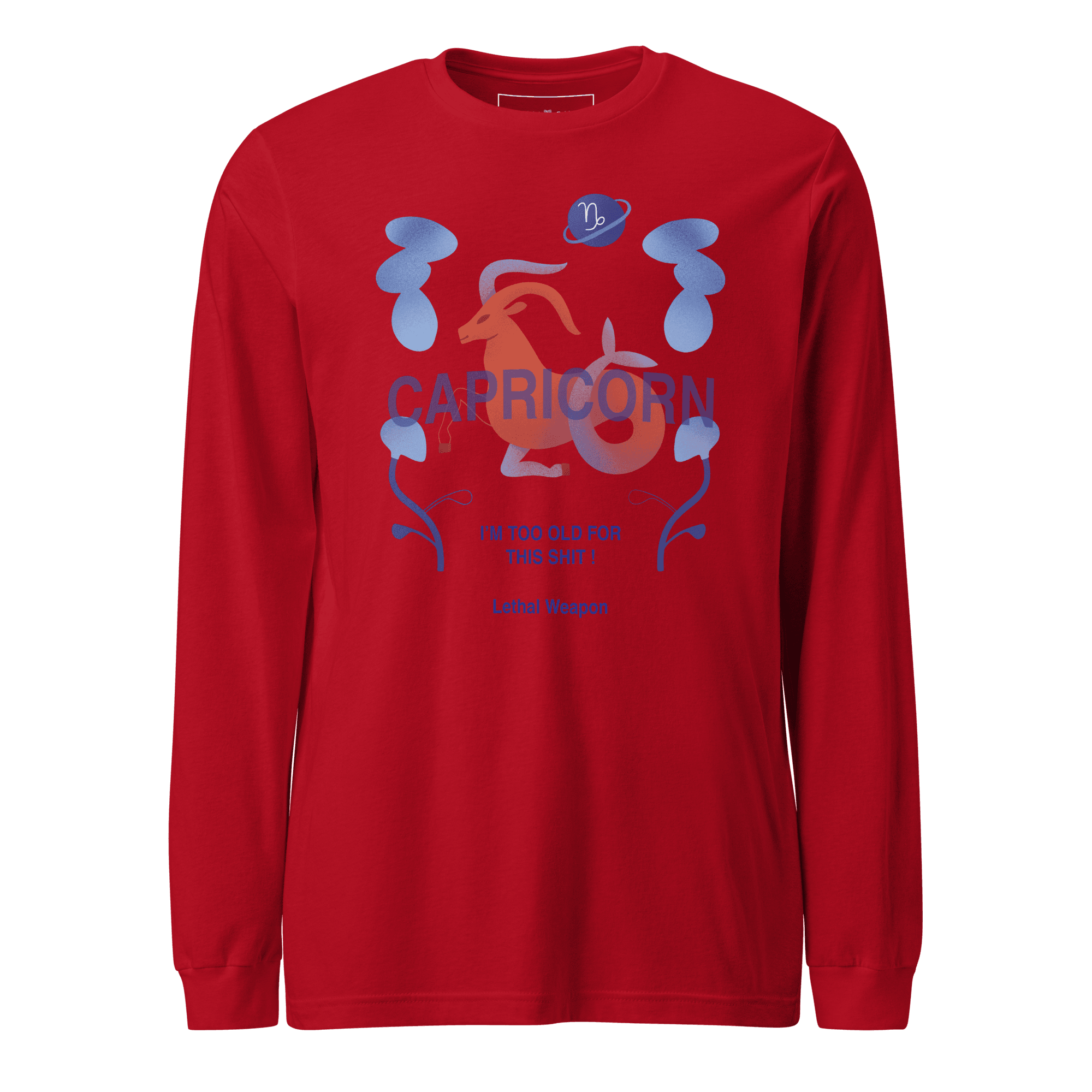 Capricorn Unisex Long Sleeve Tee - Lethal Weapon Edition - 