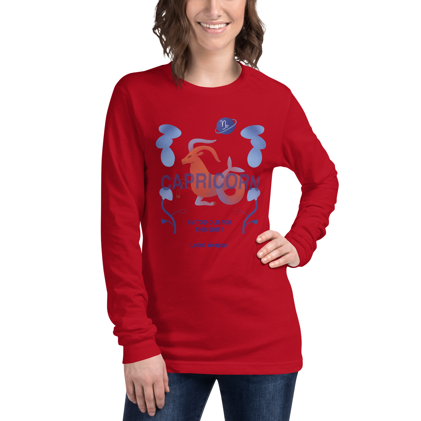 Capricorn Unisex Long Sleeve Tee - Lethal Weapon Edition