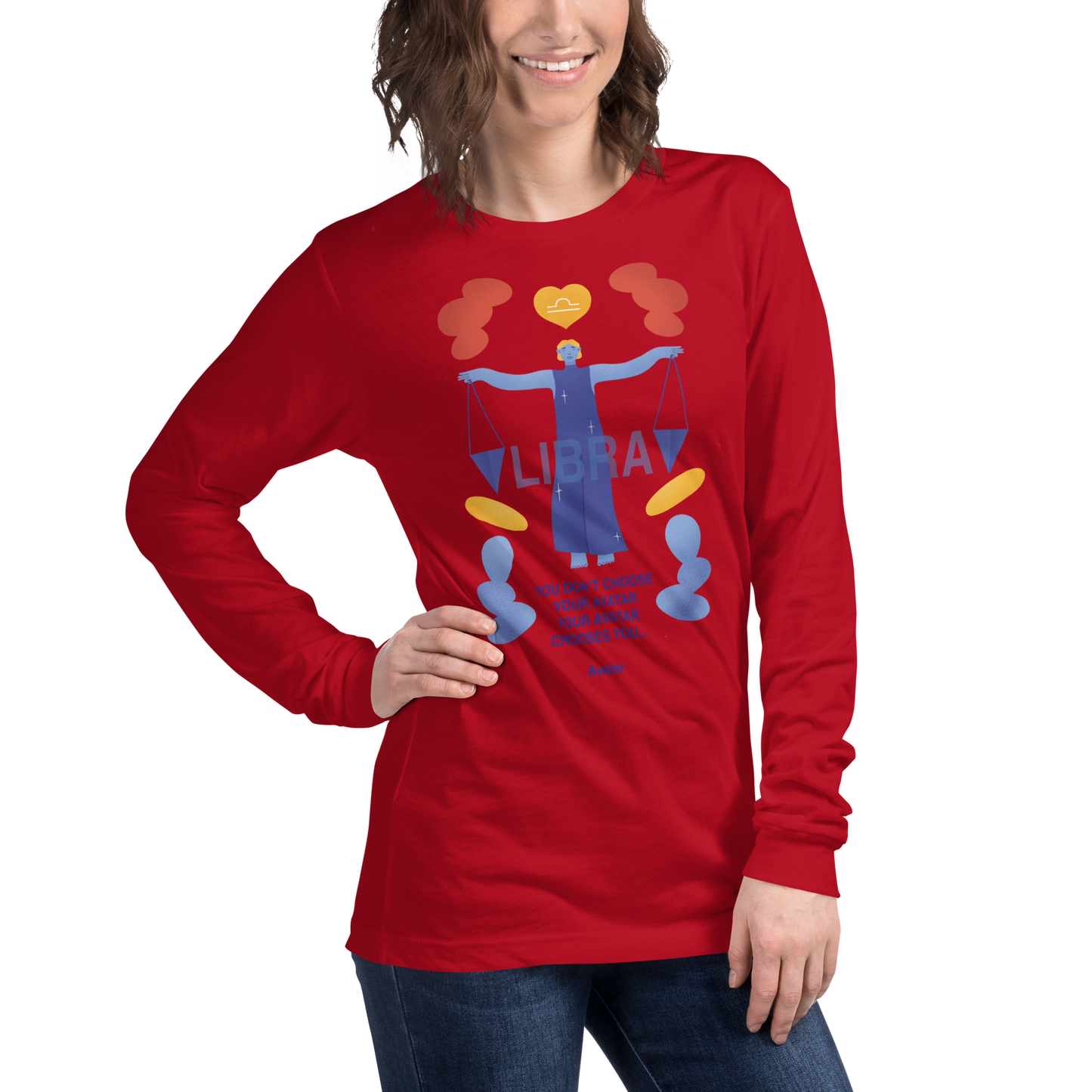 Libra Unisex Long Sleeve Tee - Avatar Edition