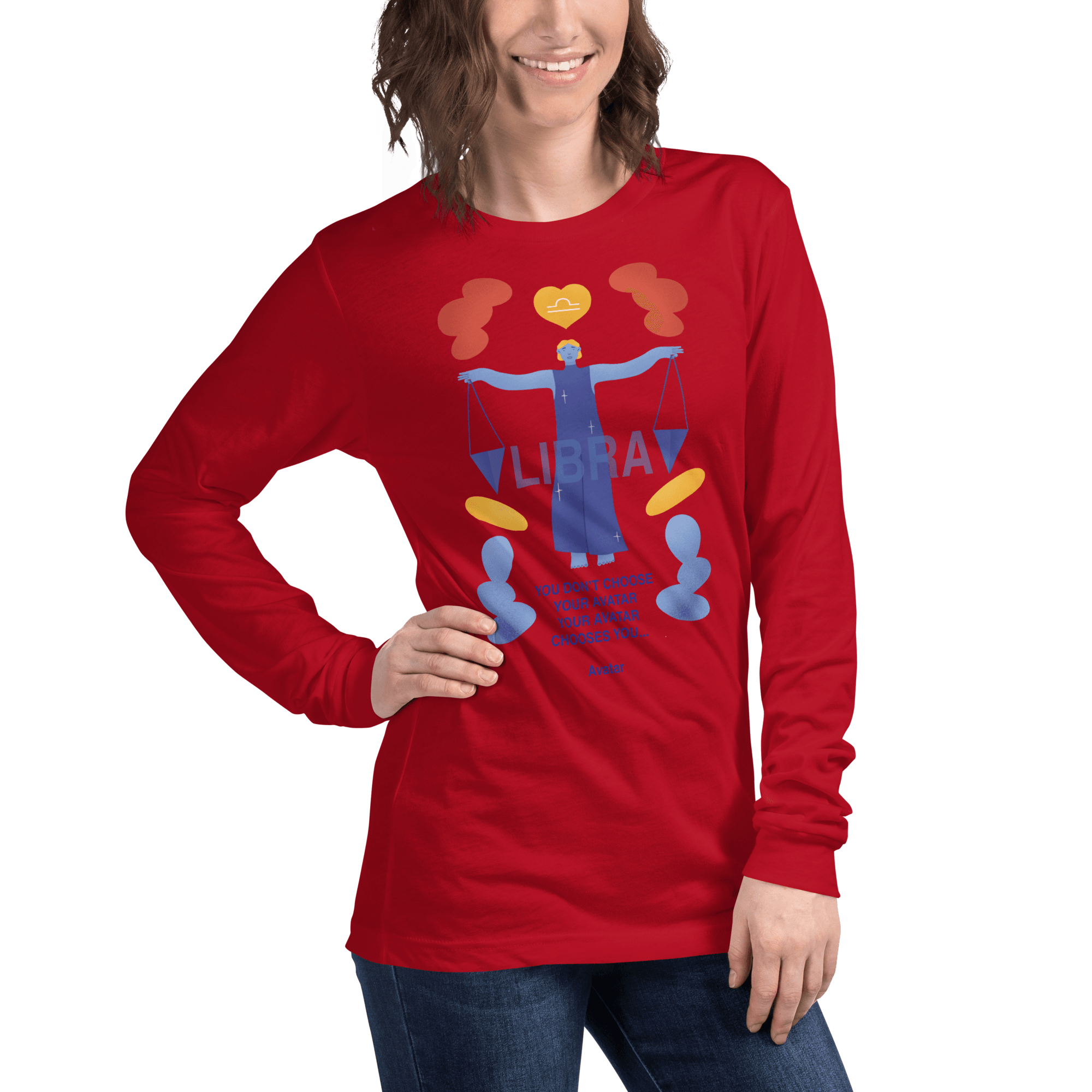 Libra Unisex Long Sleeve Tee - Avatar Edition - 