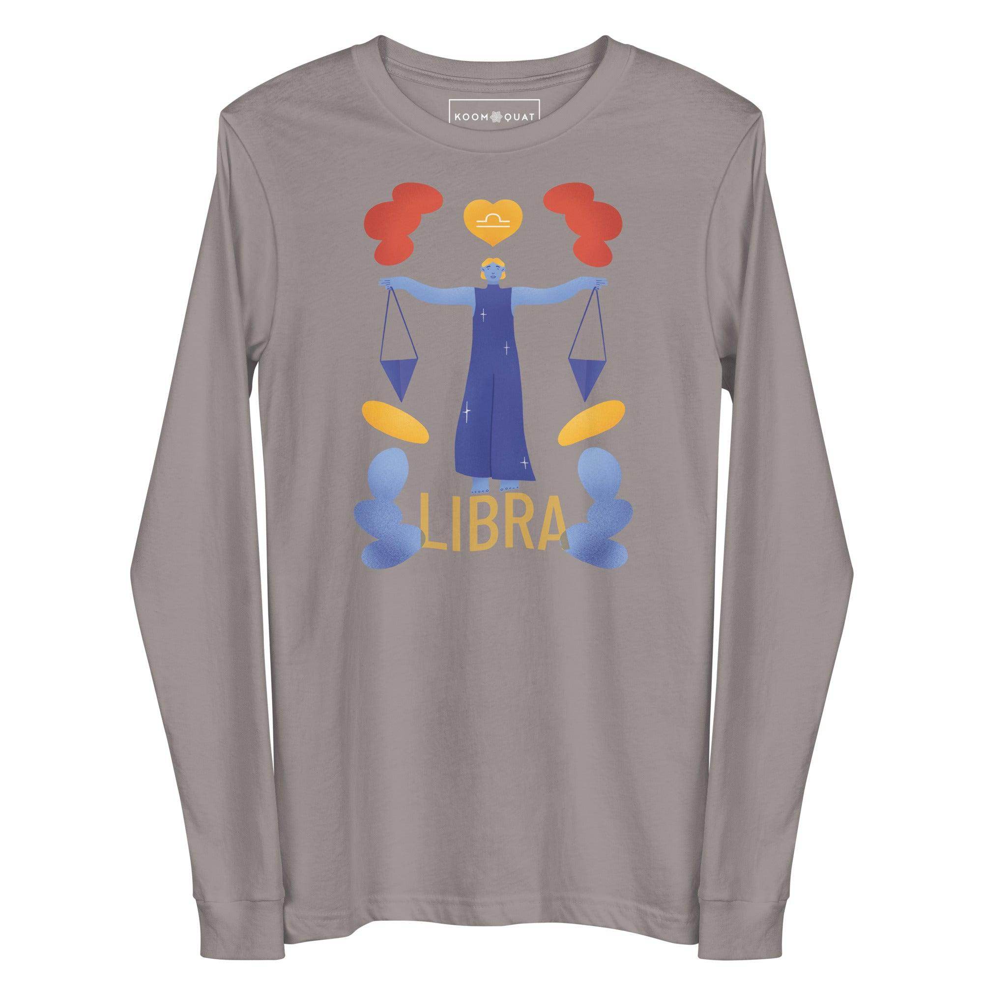 Libra Unisex Long Sleeve Tee - Raw Edition - 