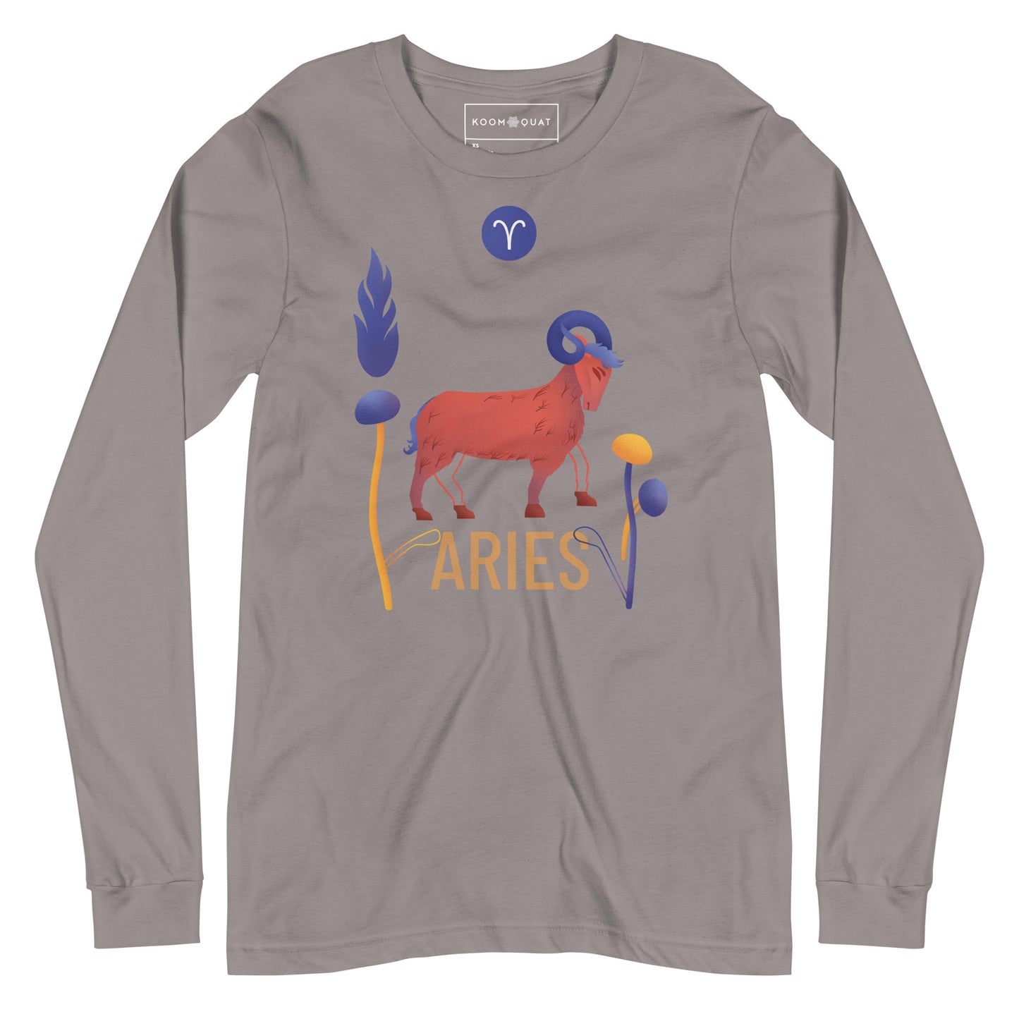 Aries Unisex Long Sleeve Tee Raw