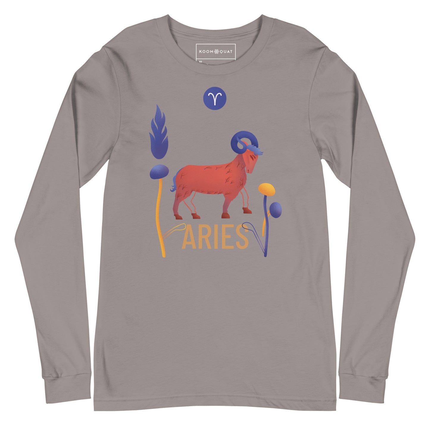 Aries Unisex Long Sleeve Tee Raw