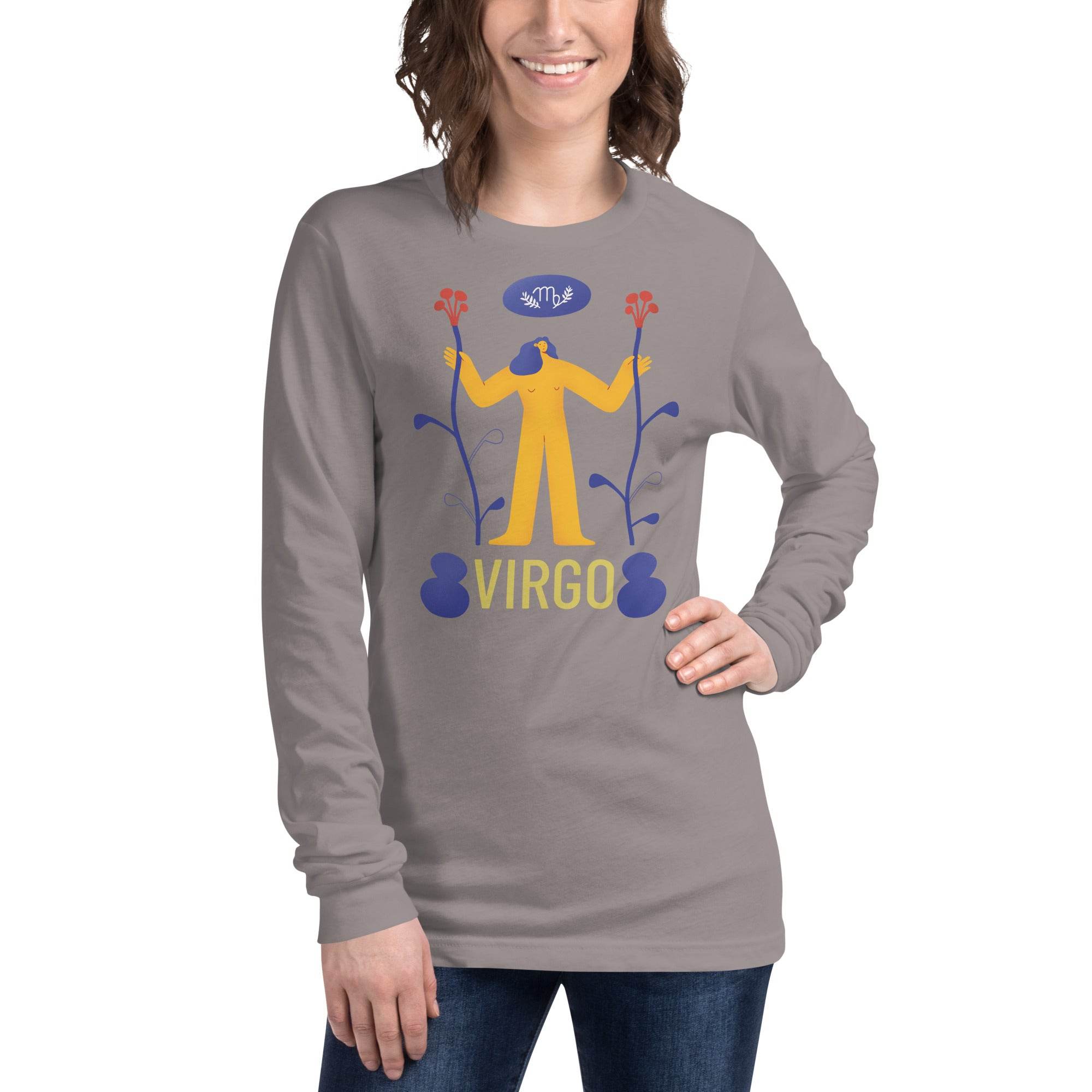Virgo Unisex Long Sleeve Tee - Raw Edition - 