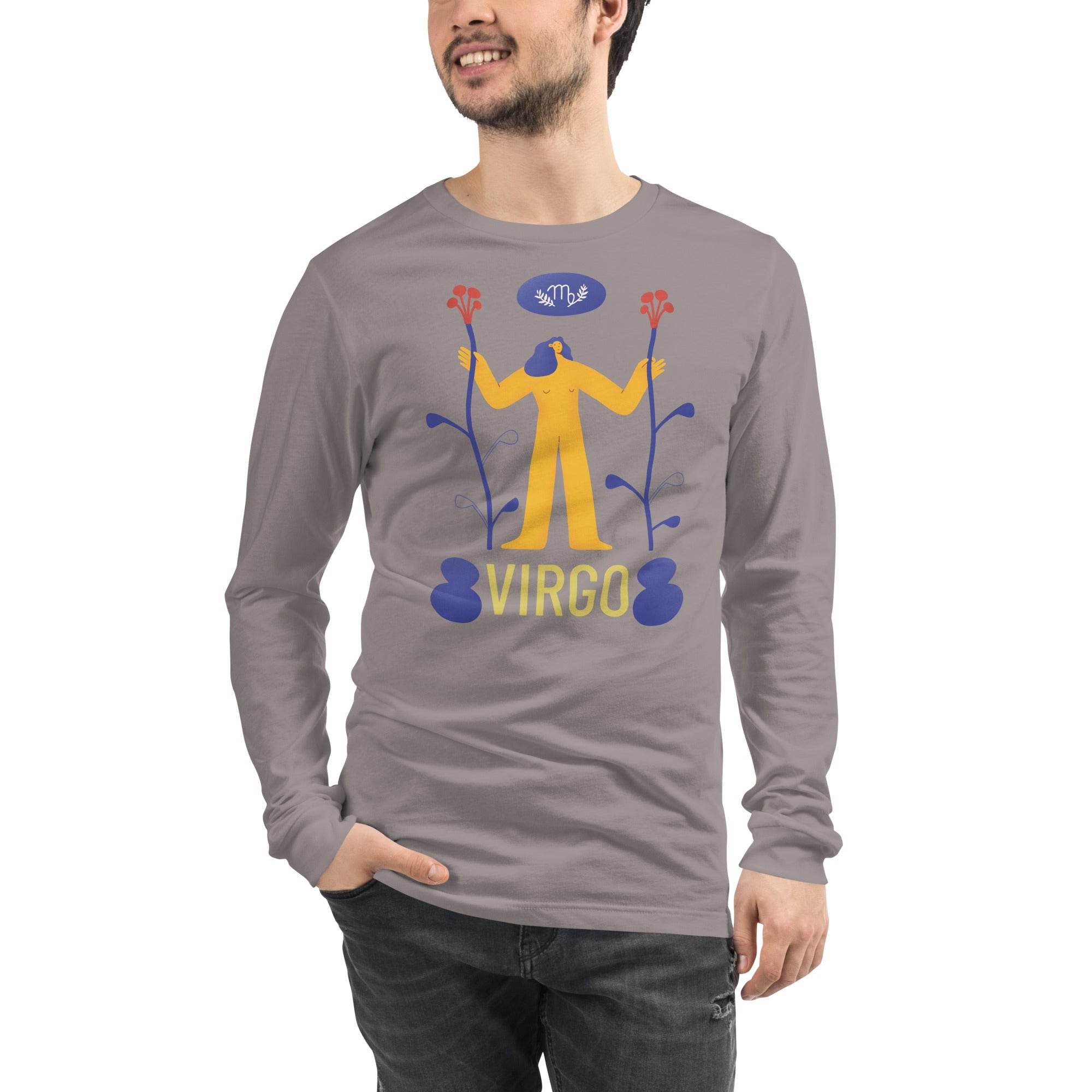 Virgo Unisex Long Sleeve Tee - Raw Edition - 