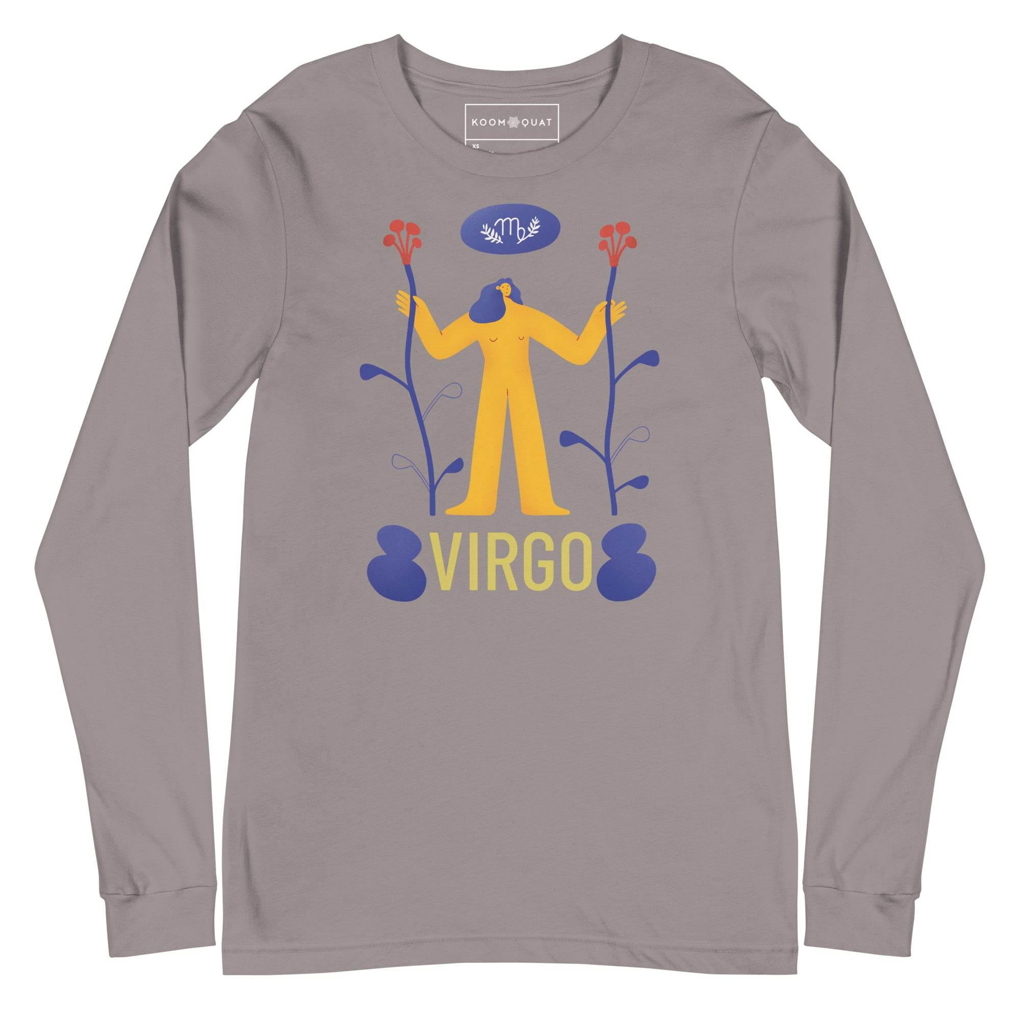 Virgo Unisex Long Sleeve Tee - Raw Edition - 