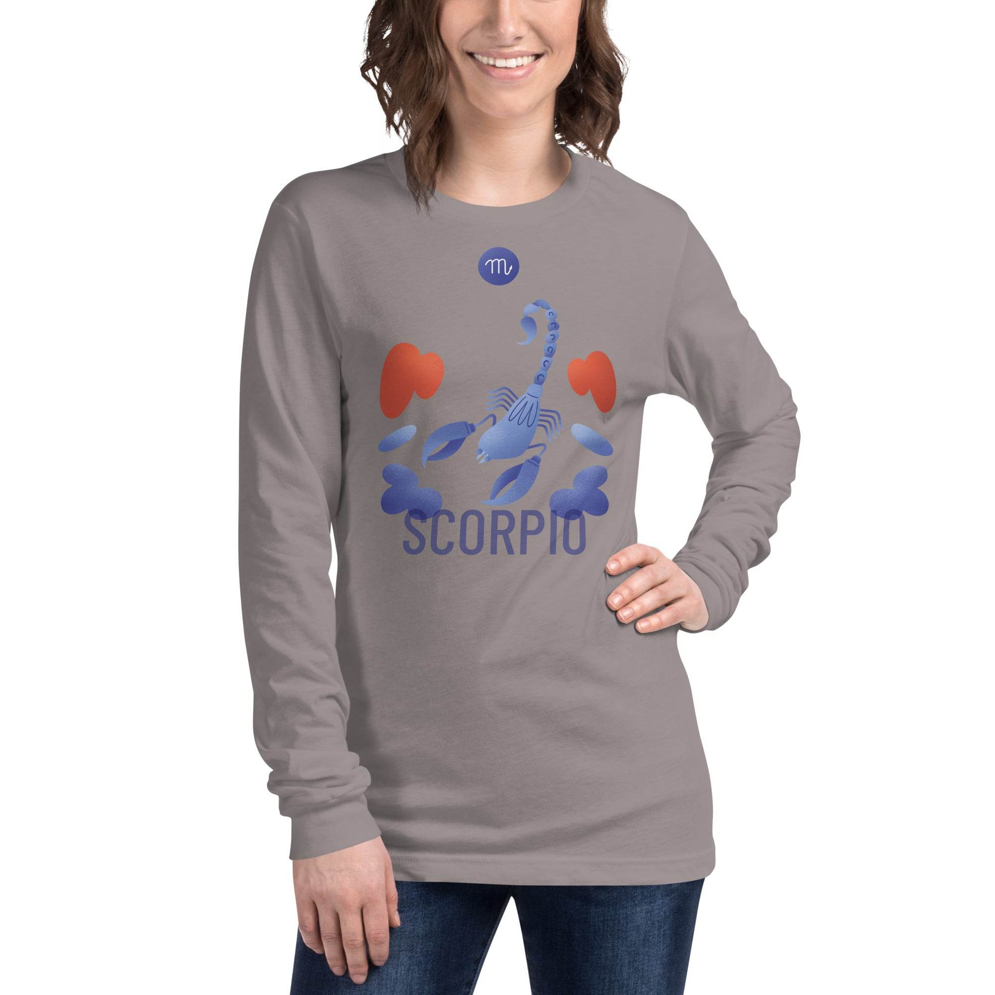 Scorpio Unisex Long Sleeve Tee - Raw Edition - 