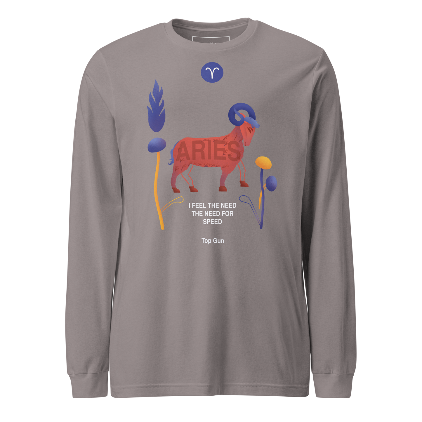 Aries Unisex Long Sleeve Tee Top Gun - Edition