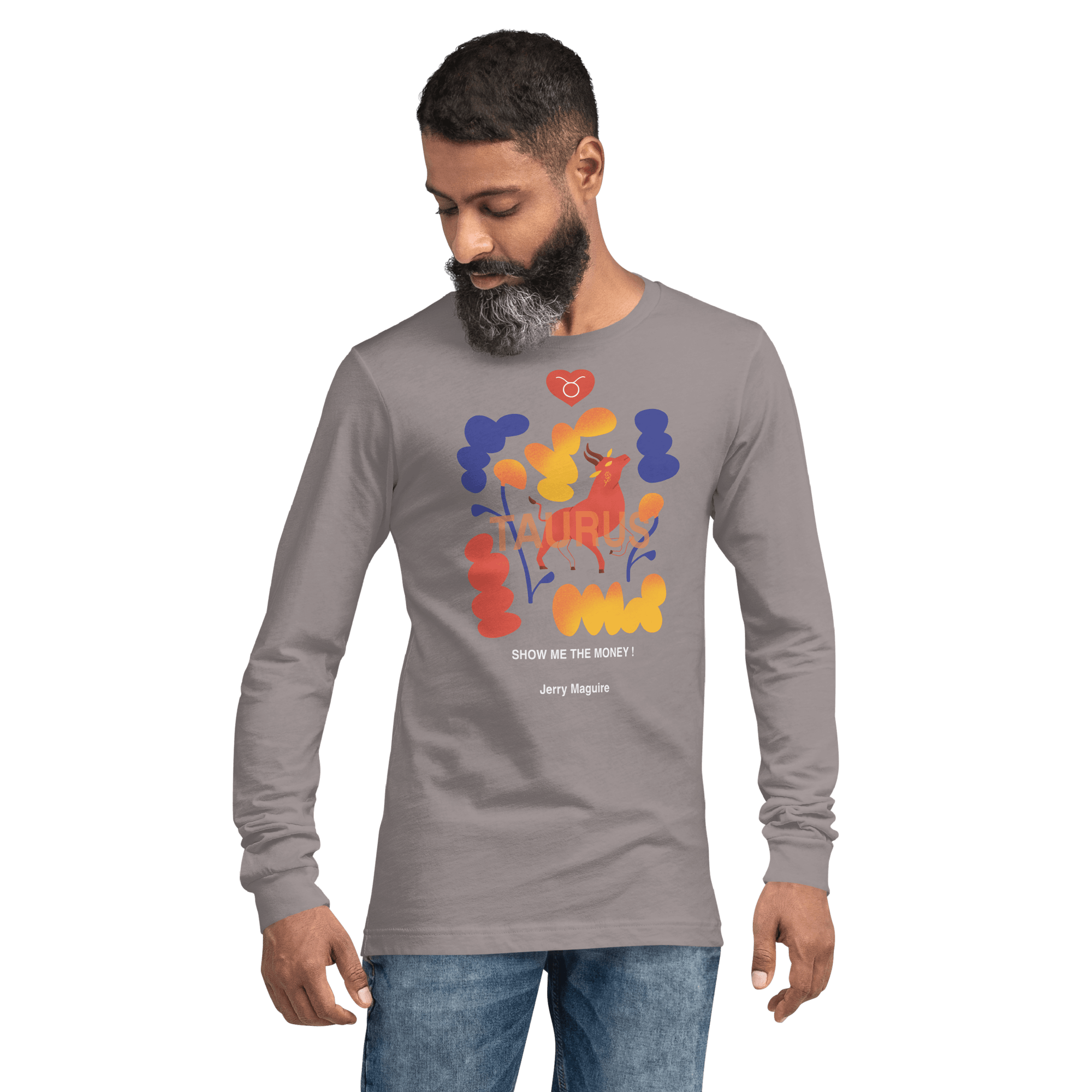 Taurus Unisex Long Sleeve Tee Jerry Maguire Edition - 