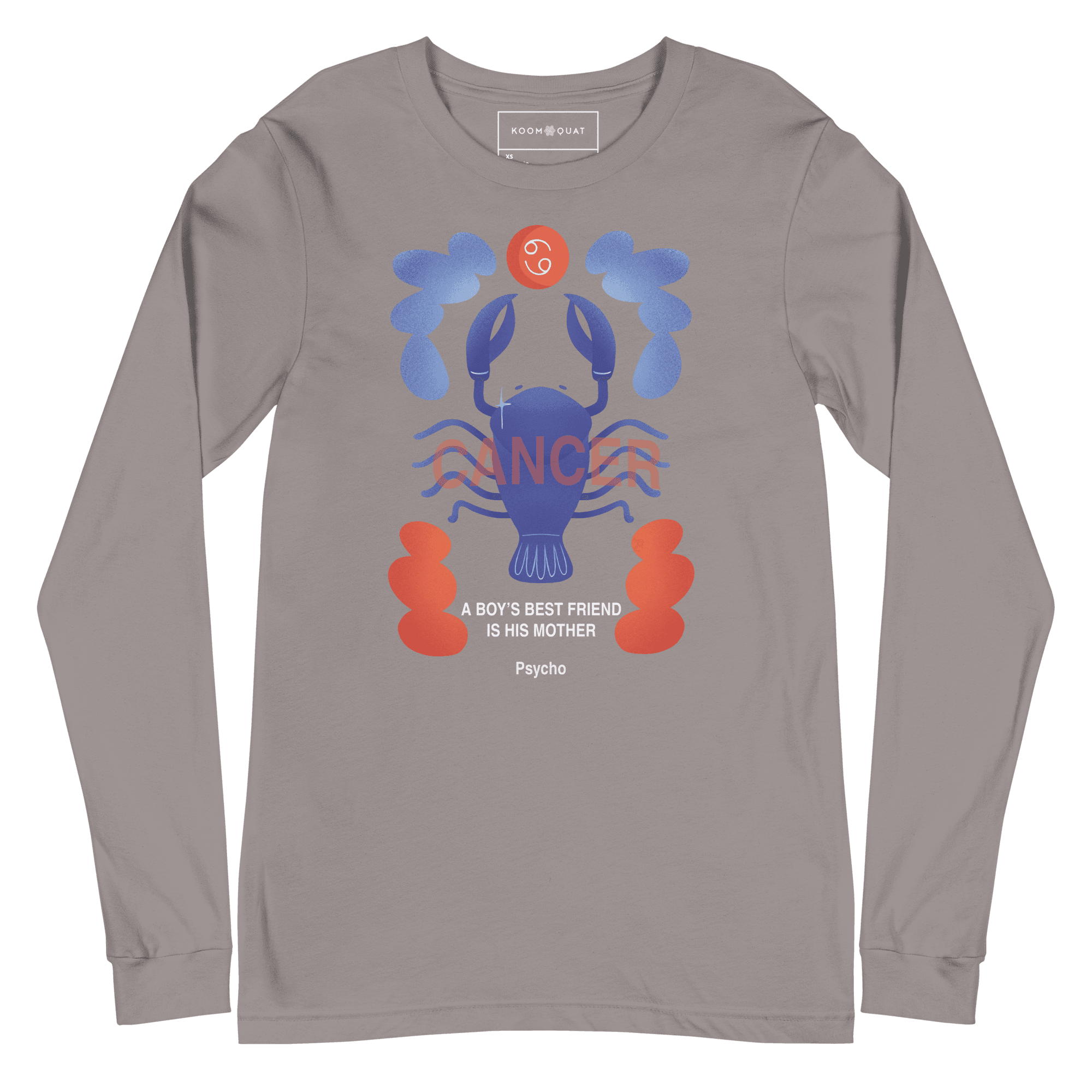 Cancer Unisex Long Sleeve Tee Psycho Edition - 