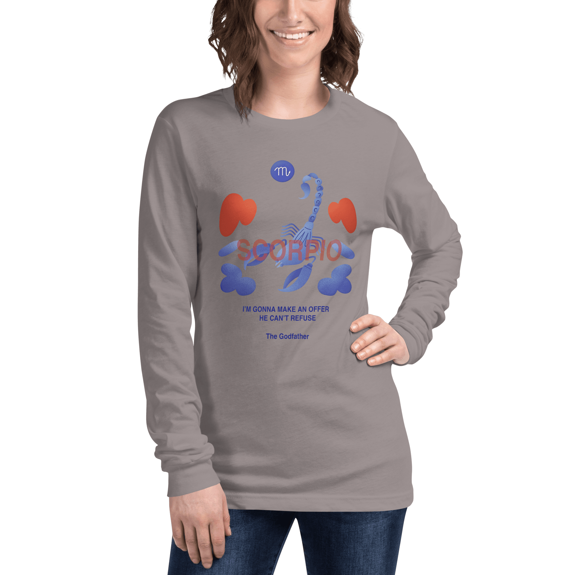 Scorpio Unisex Long Sleeve Tee - Godfather B Edition - 