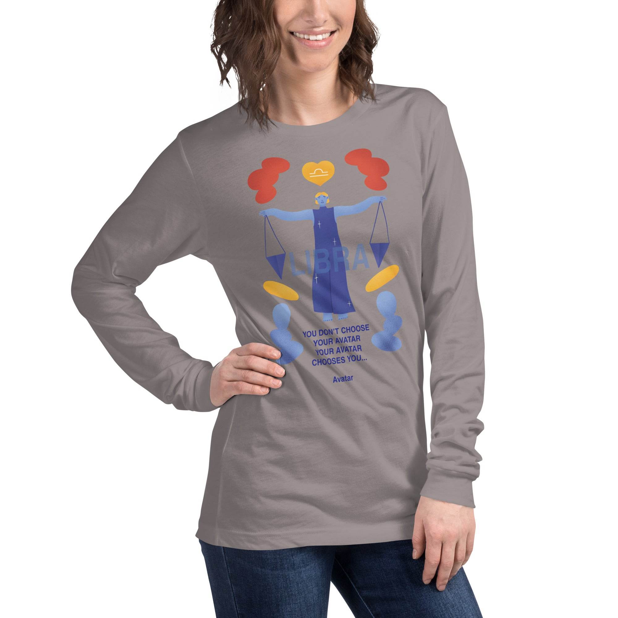 Libra Unisex Long Sleeve Tee - Avatar Edition - 