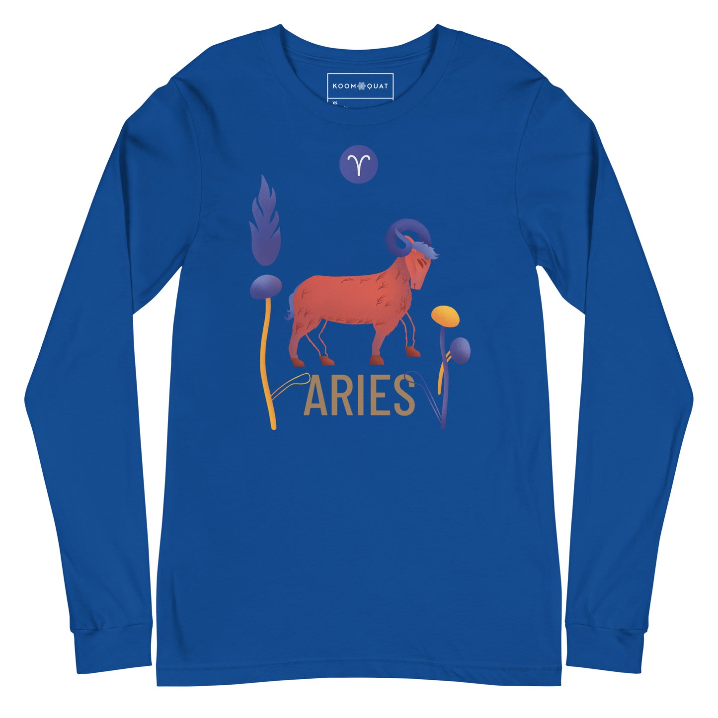 Aries Unisex Long Sleeve Tee Raw